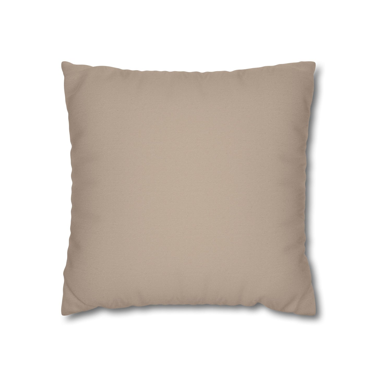 Spun Polyester Square Pillowcase - Cozy Decor, Minimalist Cushion, Throw Pillow Cover, Home Accents, Dorm Room Essentials