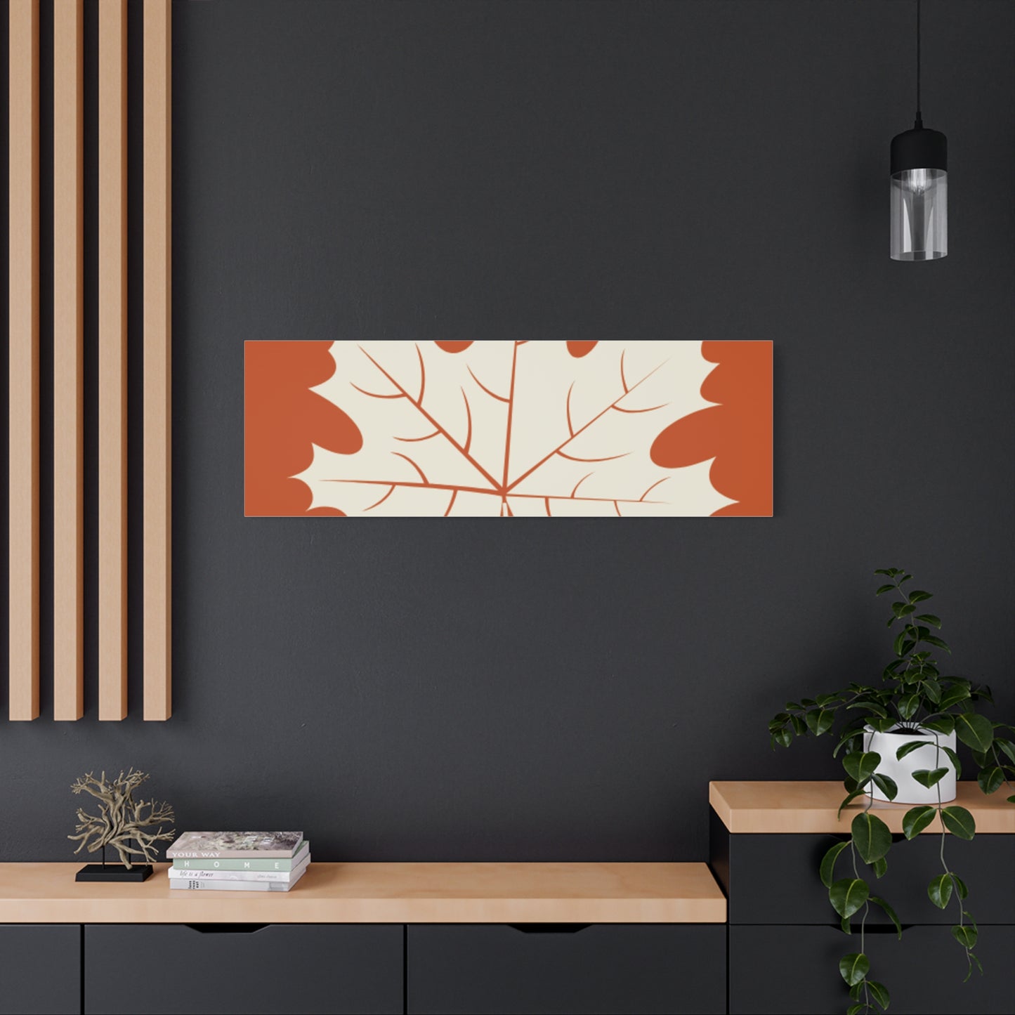 Autumn Themed Canvas Print, Thanksgiving Home Decor, Seasonal Wall Art, Fall Decor, Harvest Celebration Artwork