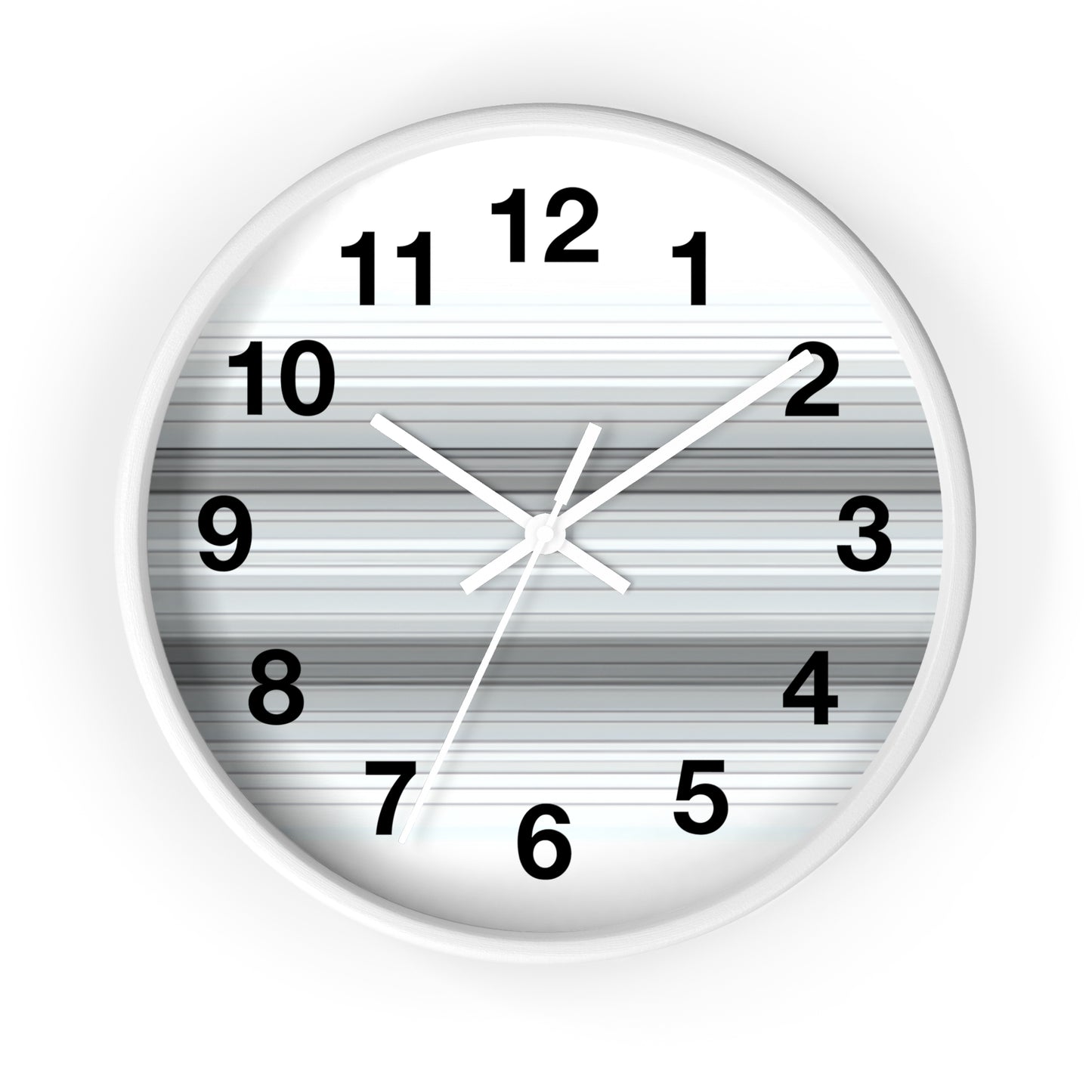 Modern Minimalist Wall Clock, Home Decor, Office Decor, Gift for Her, Unique Timepiece, Stylish Wall Art