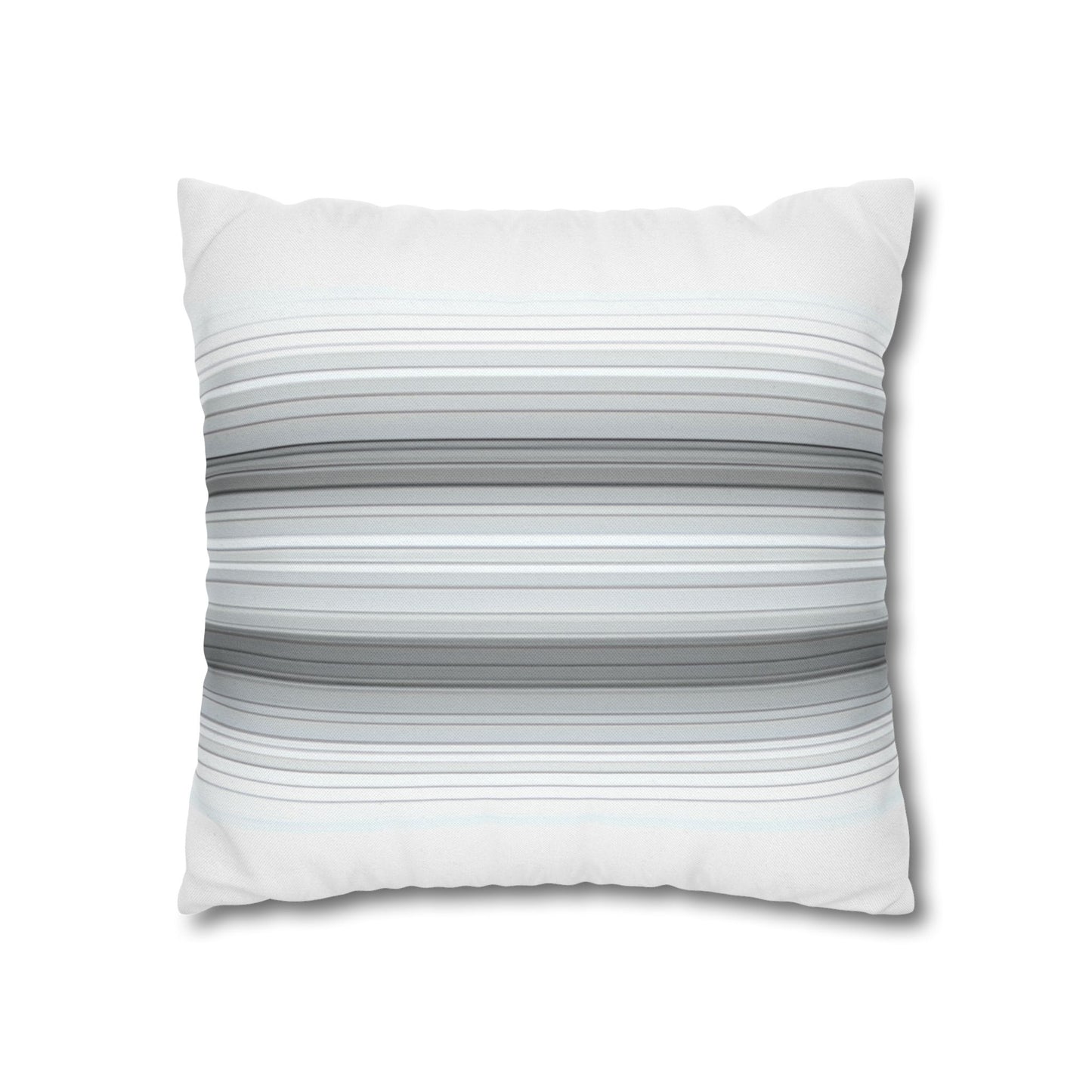 Elegant Striped Square Pillowcase, Cozy Home Decor, Living Room Accent, Minimalist Gift, Bedroom Accessory, Modern Cushion Cover