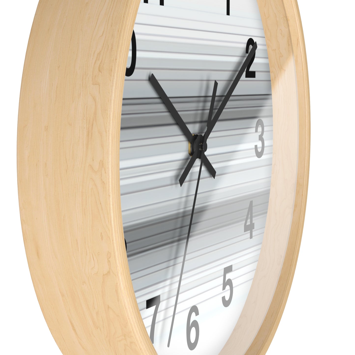 Modern Minimalist Wall Clock, Home Decor, Office Decor, Gift for Her, Unique Timepiece, Stylish Wall Art