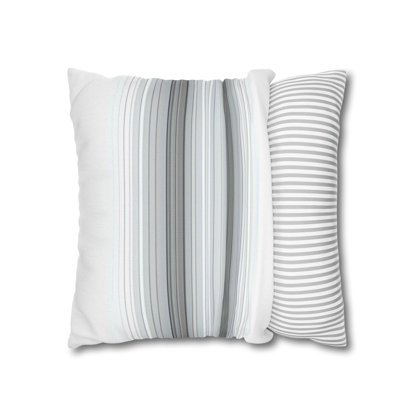 Elegant Striped Square Pillowcase, Cozy Home Decor, Living Room Accent, Minimalist Gift, Bedroom Accessory, Modern Cushion Cover