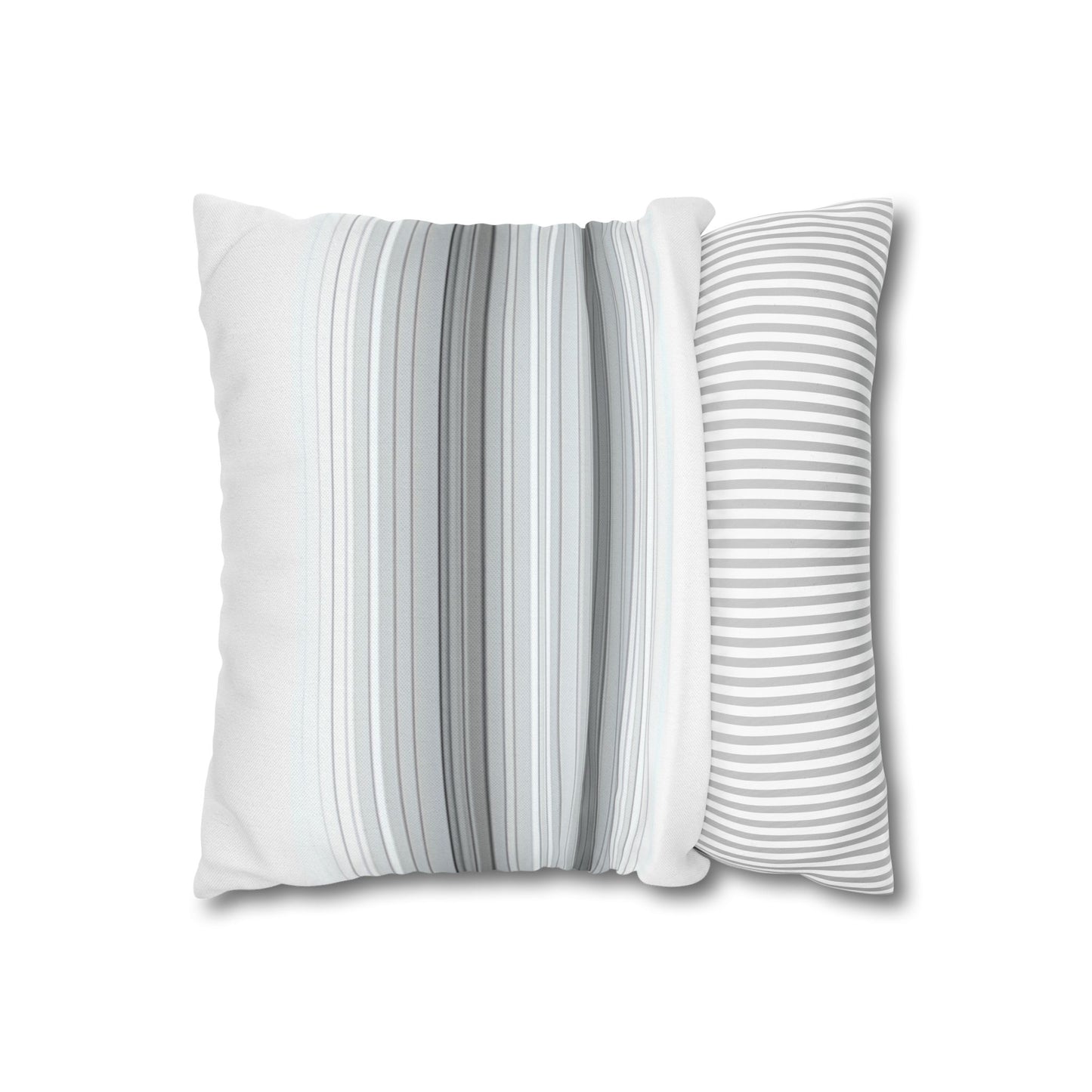 Elegant Striped Square Pillowcase, Cozy Home Decor, Living Room Accent, Minimalist Gift, Bedroom Accessory, Modern Cushion Cover