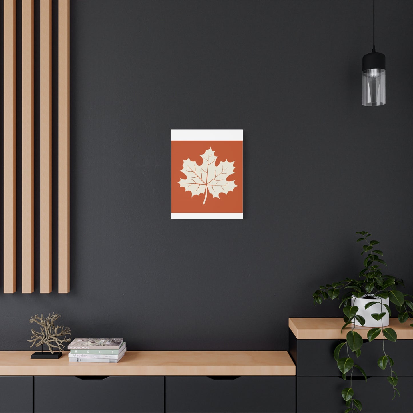 Autumn Themed Canvas Print, Thanksgiving Home Decor, Seasonal Wall Art, Fall Decor, Harvest Celebration Artwork