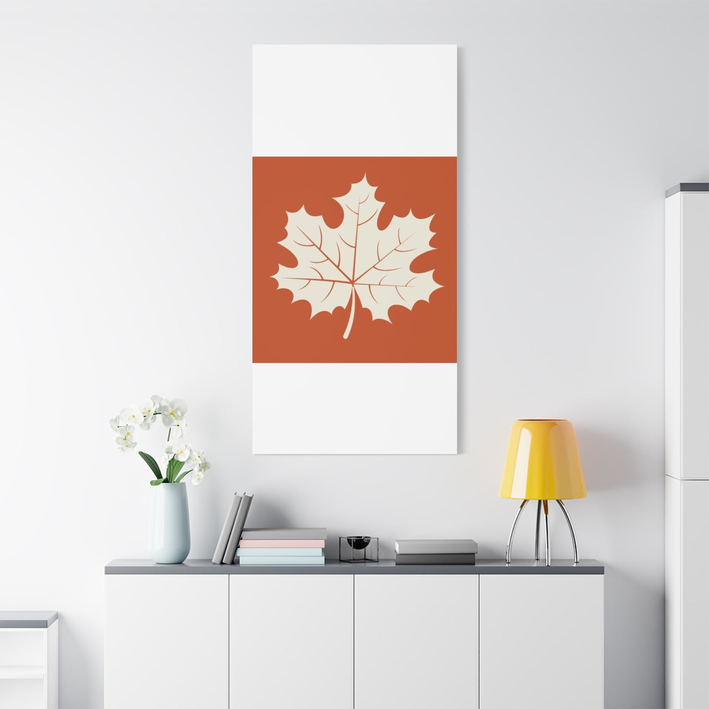 Autumn Themed Canvas Print, Thanksgiving Home Decor, Seasonal Wall Art, Fall Decor, Harvest Celebration Artwork