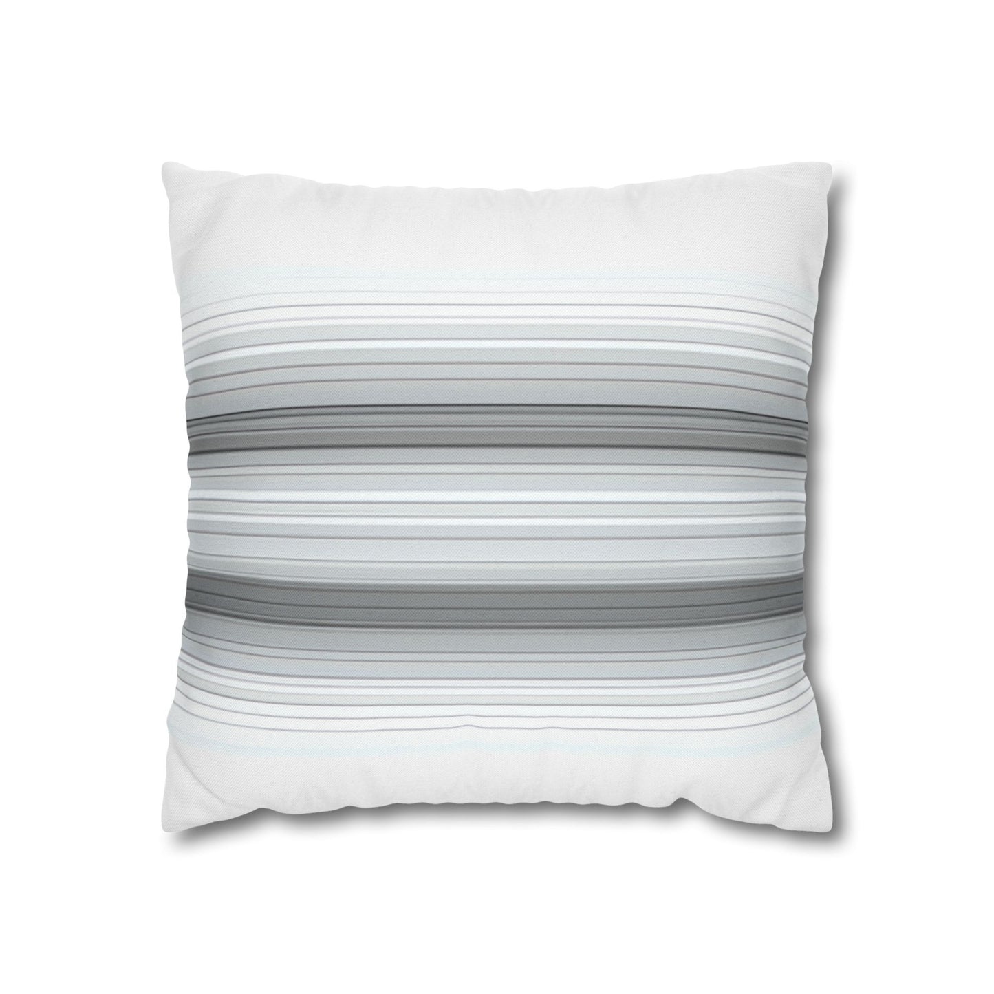 Elegant Striped Square Pillowcase, Cozy Home Decor, Living Room Accent, Minimalist Gift, Bedroom Accessory, Modern Cushion Cover
