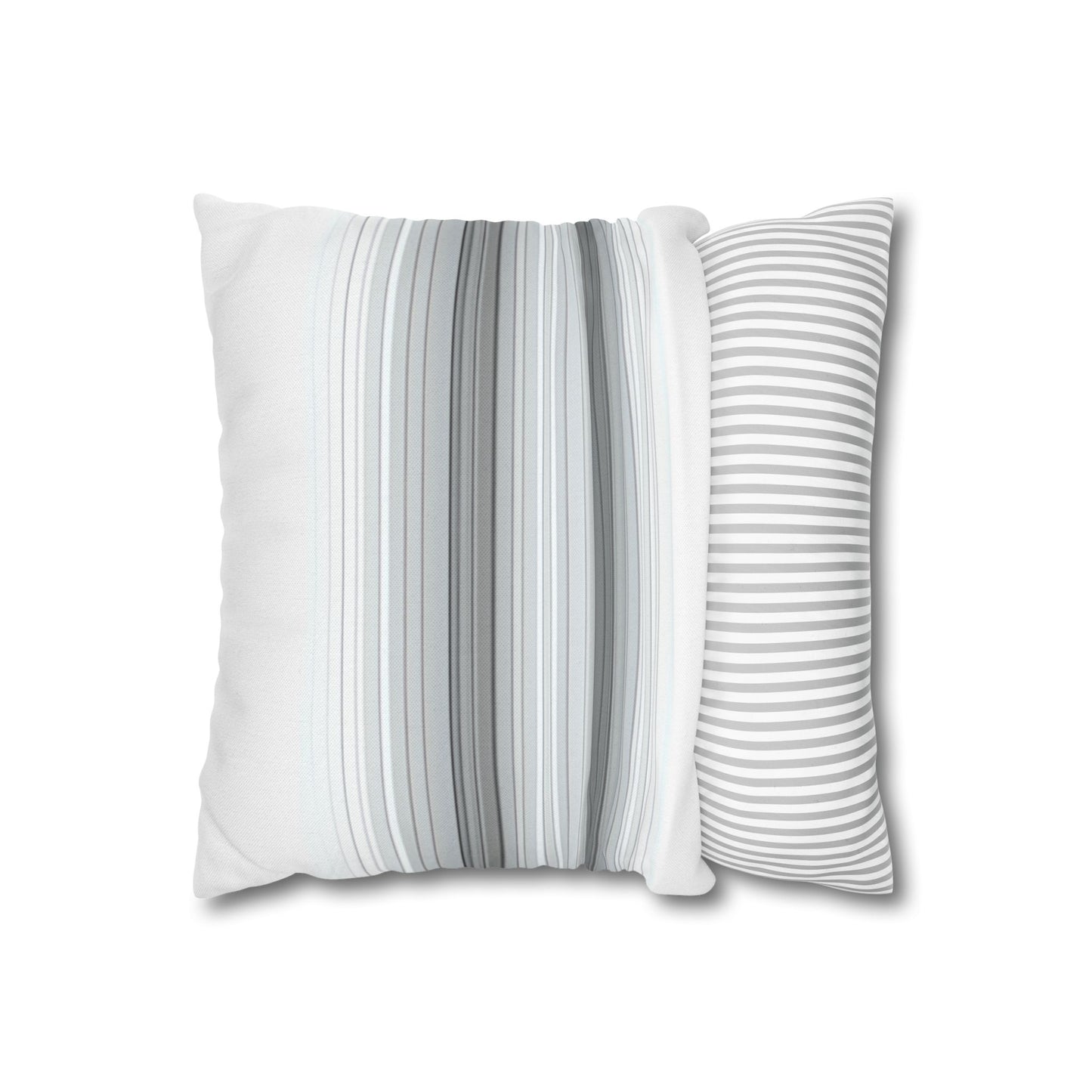 Elegant Striped Square Pillowcase, Cozy Home Decor, Living Room Accent, Minimalist Gift, Bedroom Accessory, Modern Cushion Cover