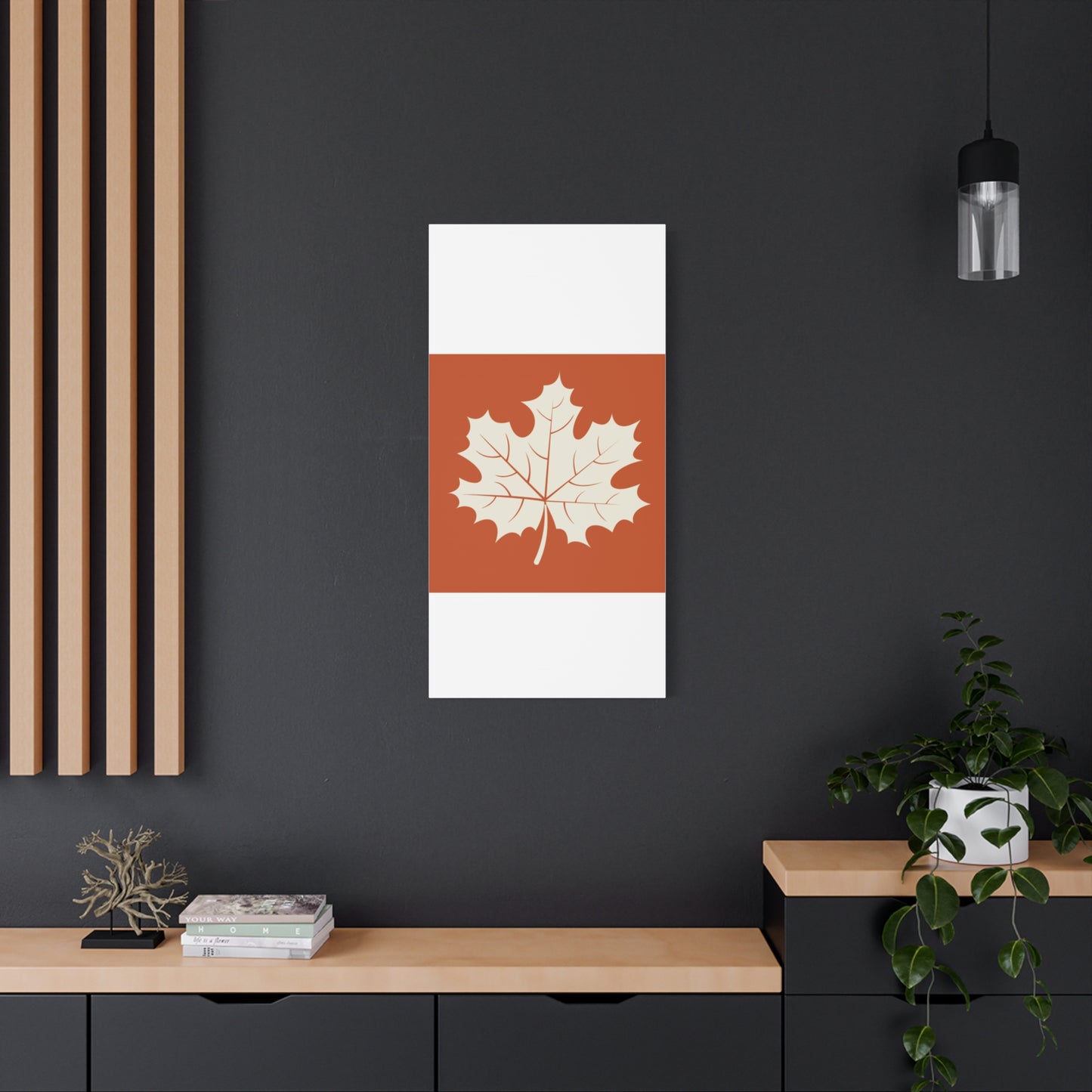 Autumn Themed Canvas Print, Thanksgiving Home Decor, Seasonal Wall Art, Fall Decor, Harvest Celebration Artwork