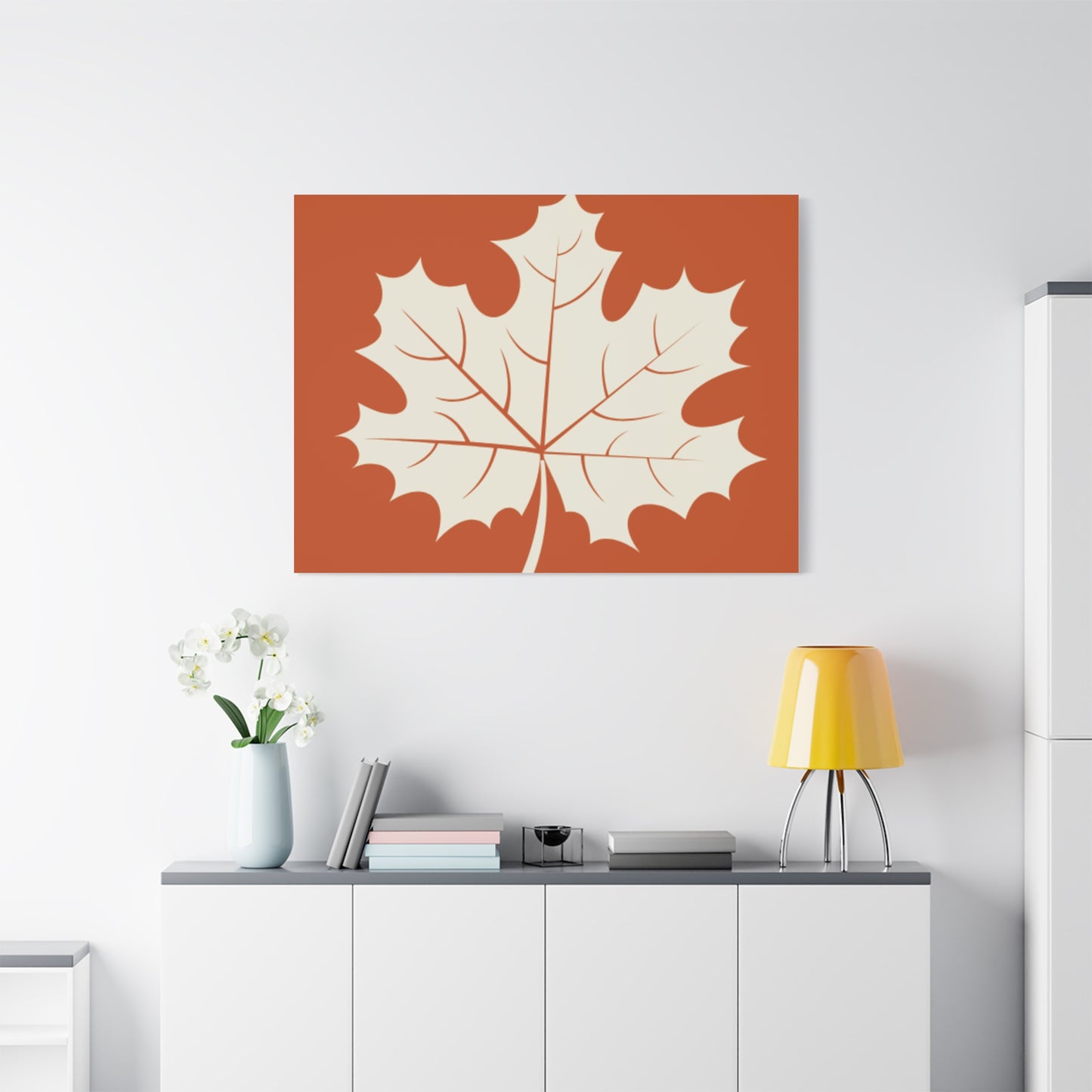 Autumn Themed Canvas Print, Thanksgiving Home Decor, Seasonal Wall Art, Fall Decor, Harvest Celebration Artwork