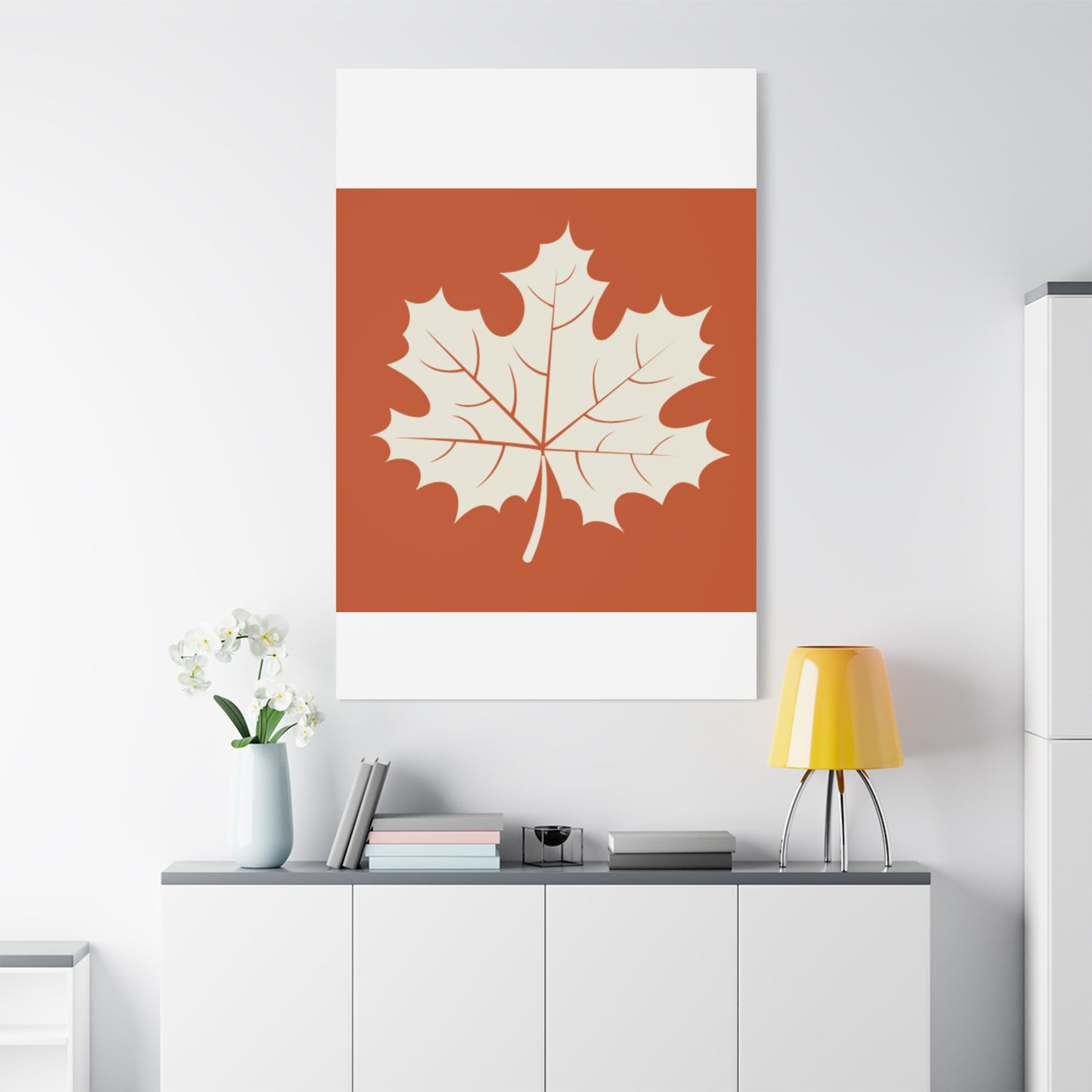 Autumn Themed Canvas Print, Thanksgiving Home Decor, Seasonal Wall Art, Fall Decor, Harvest Celebration Artwork