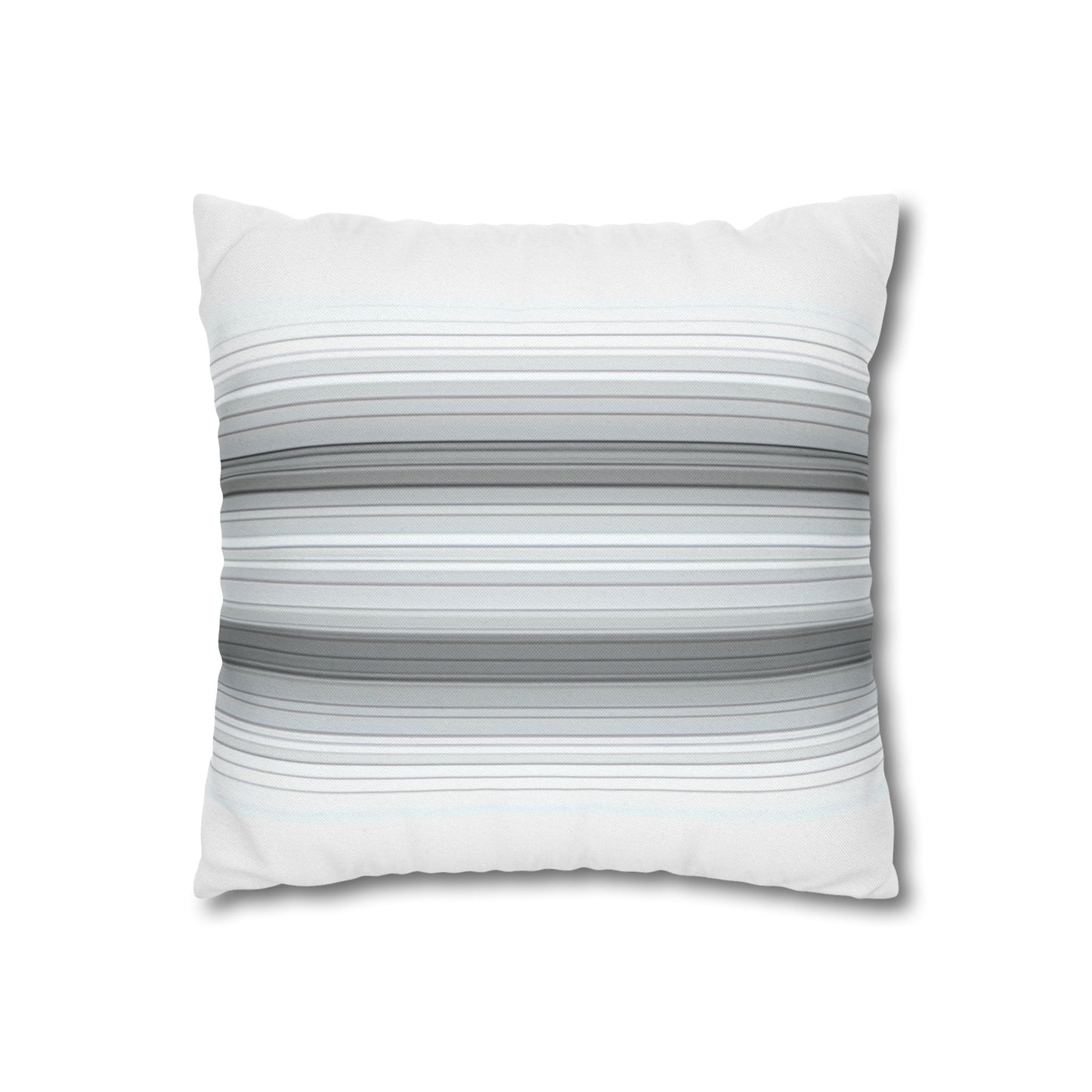 Elegant Striped Square Pillowcase, Cozy Home Decor, Living Room Accent, Minimalist Gift, Bedroom Accessory, Modern Cushion Cover