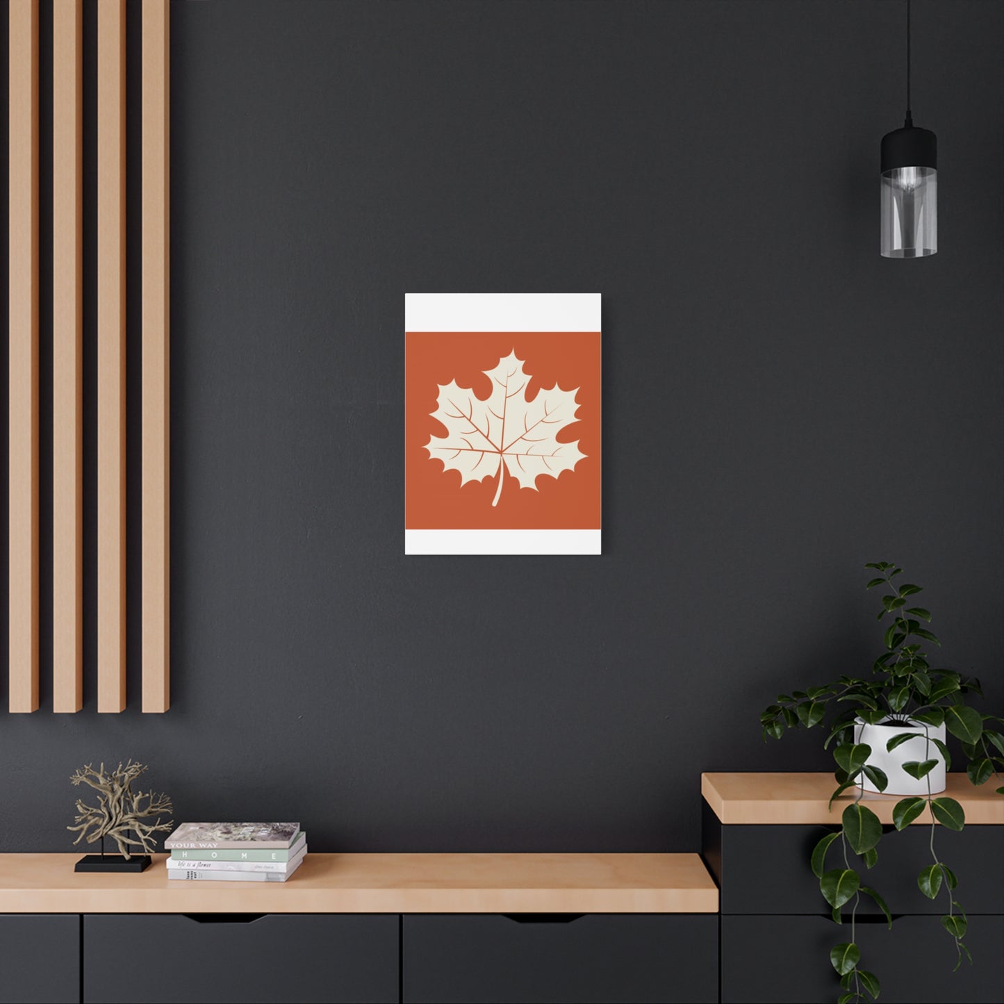 Autumn Themed Canvas Print, Thanksgiving Home Decor, Seasonal Wall Art, Fall Decor, Harvest Celebration Artwork
