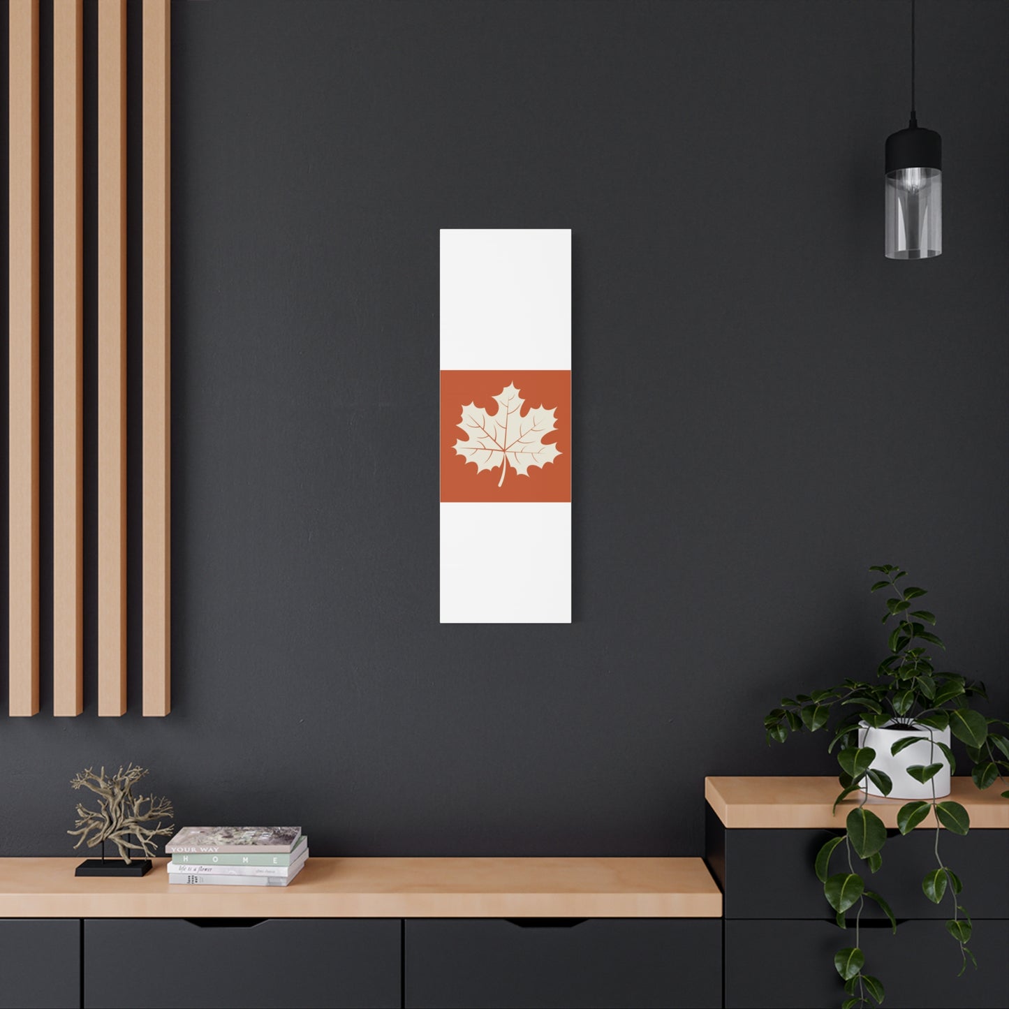 Autumn Themed Canvas Print, Thanksgiving Home Decor, Seasonal Wall Art, Fall Decor, Harvest Celebration Artwork