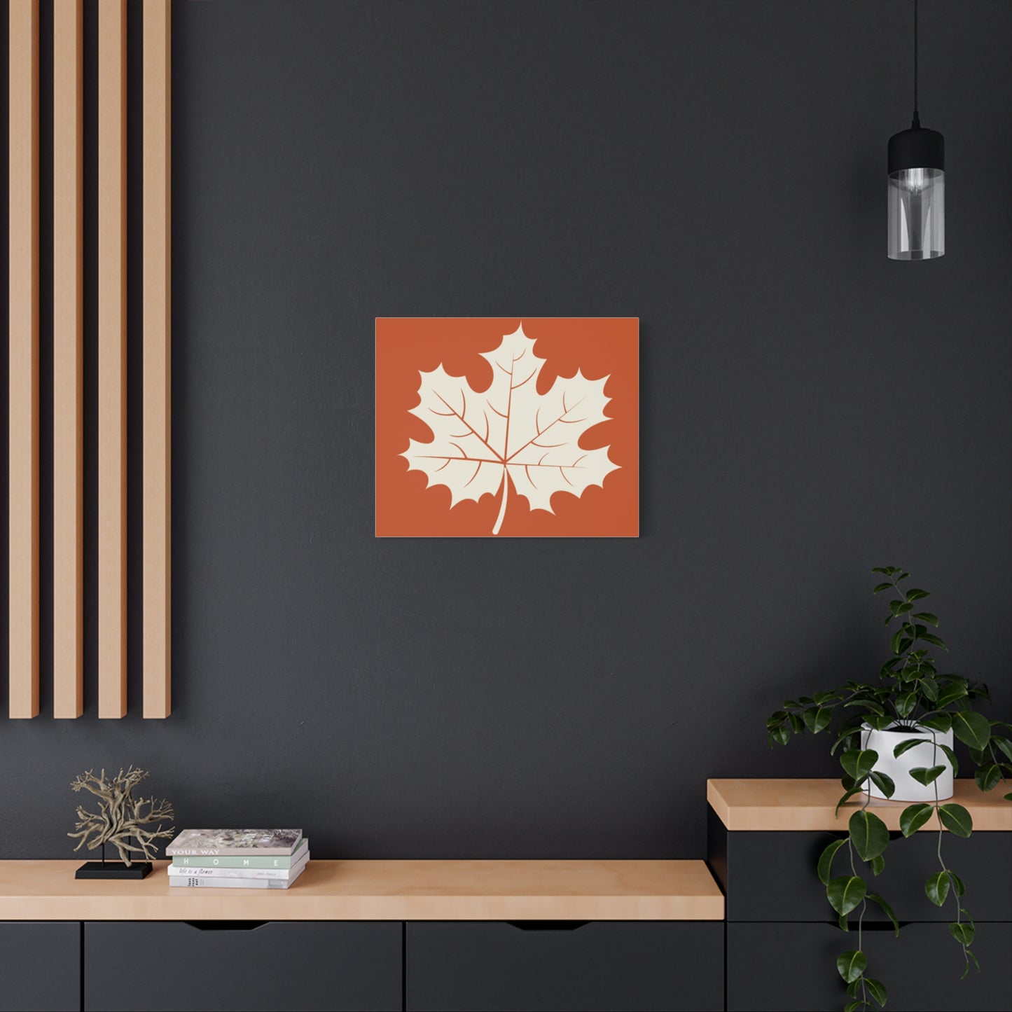 Autumn Themed Canvas Print, Thanksgiving Home Decor, Seasonal Wall Art, Fall Decor, Harvest Celebration Artwork