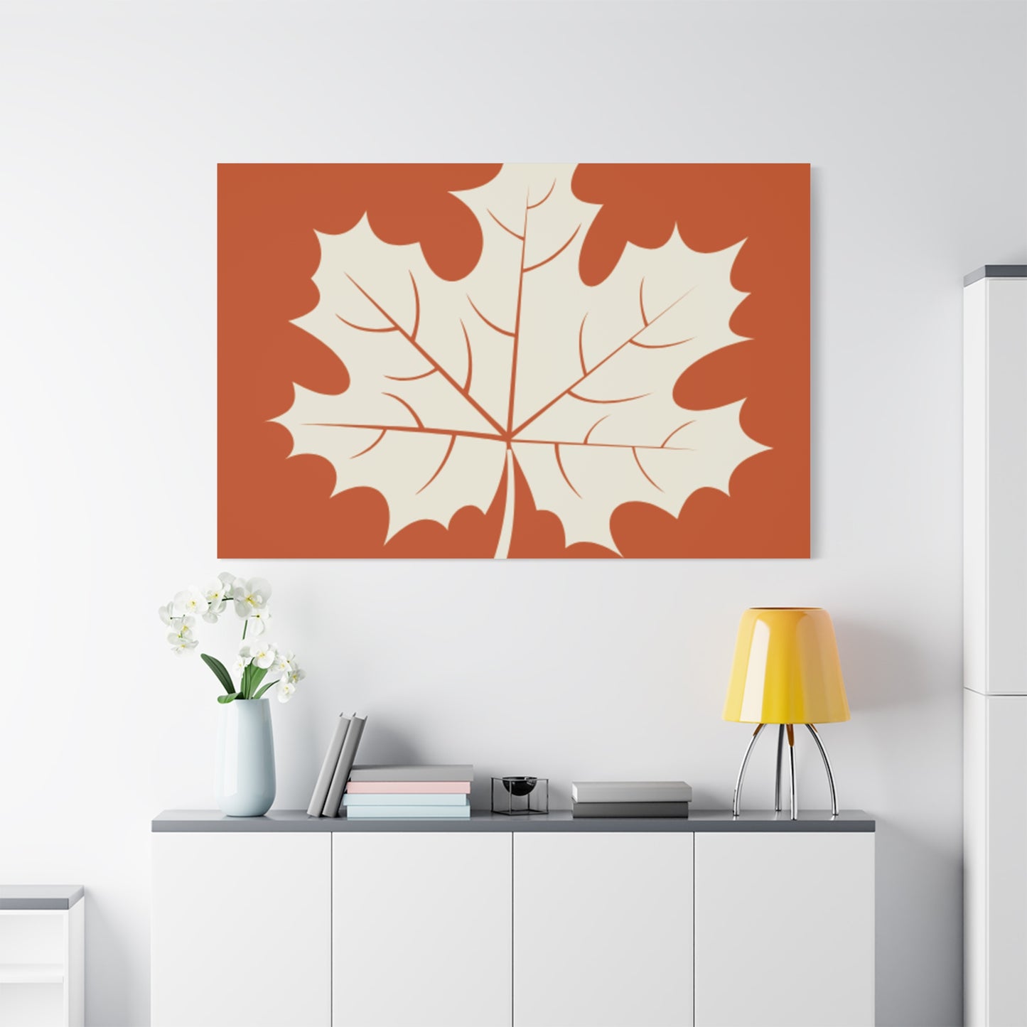 Autumn Themed Canvas Print, Thanksgiving Home Decor, Seasonal Wall Art, Fall Decor, Harvest Celebration Artwork