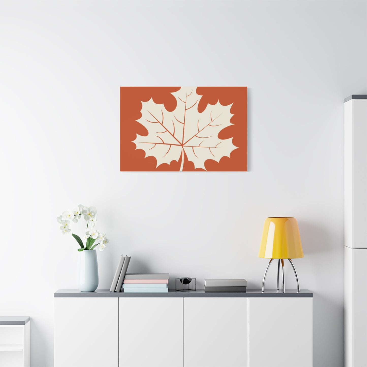 Autumn Themed Canvas Print, Thanksgiving Home Decor, Seasonal Wall Art, Fall Decor, Harvest Celebration Artwork