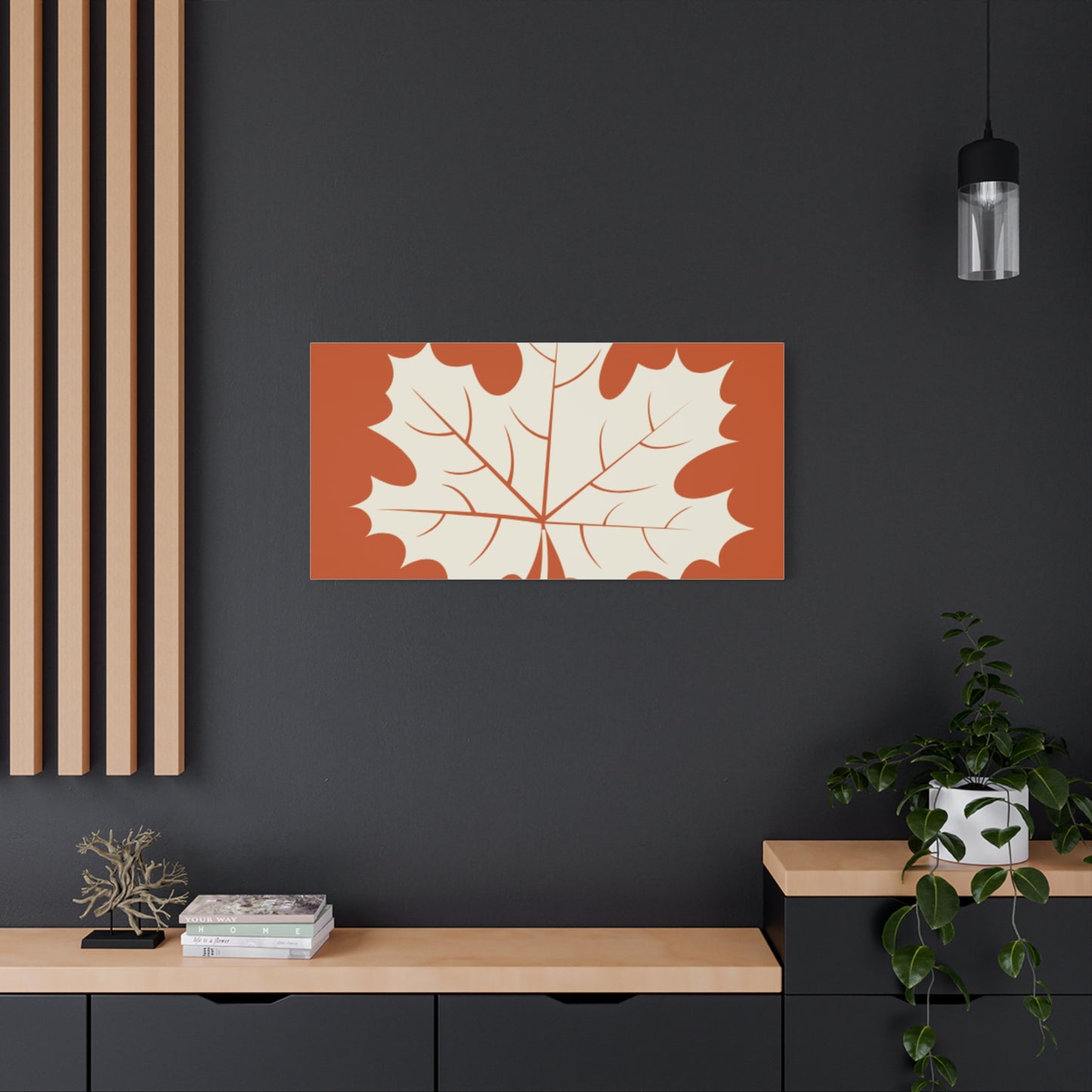 Autumn Themed Canvas Print, Thanksgiving Home Decor, Seasonal Wall Art, Fall Decor, Harvest Celebration Artwork