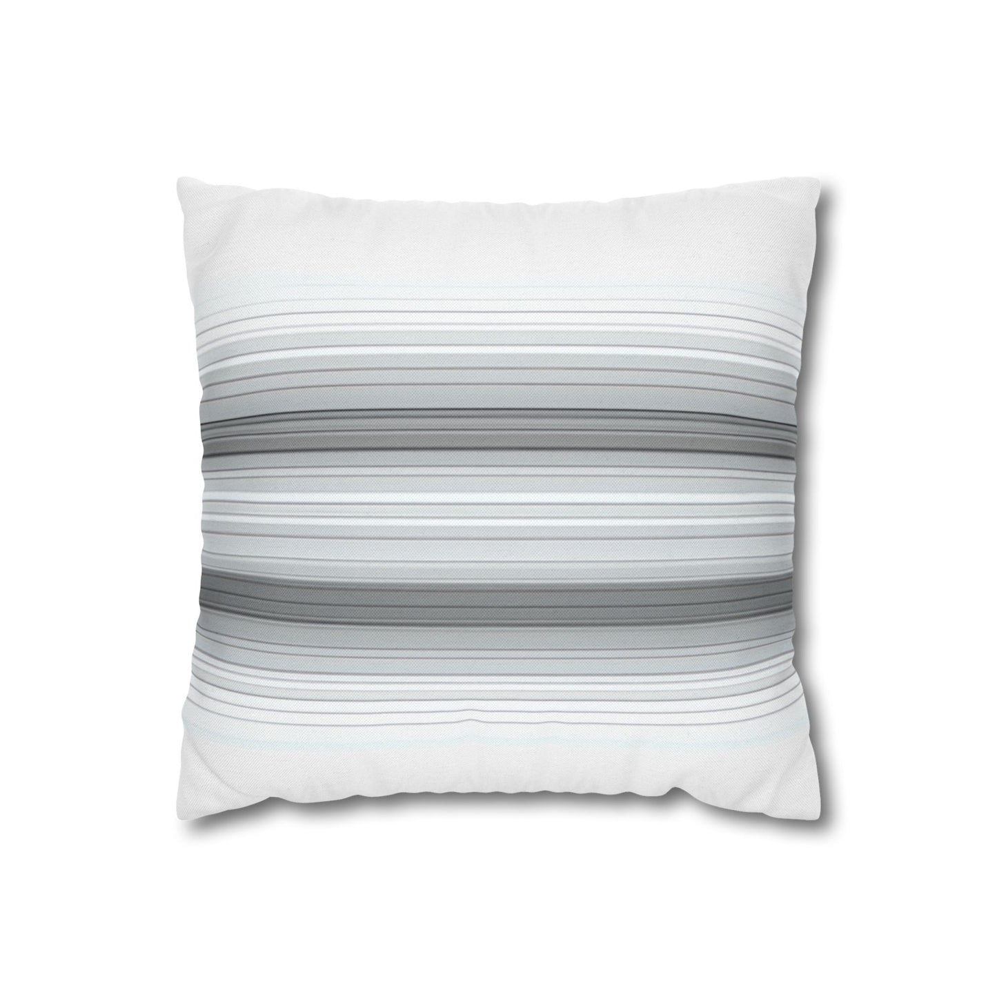 Elegant Striped Square Pillowcase, Cozy Home Decor, Living Room Accent, Minimalist Gift, Bedroom Accessory, Modern Cushion Cover