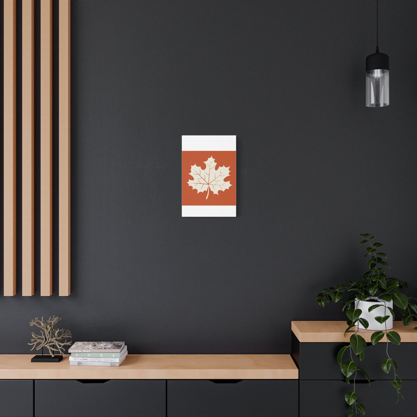 Autumn Themed Canvas Print, Thanksgiving Home Decor, Seasonal Wall Art, Fall Decor, Harvest Celebration Artwork