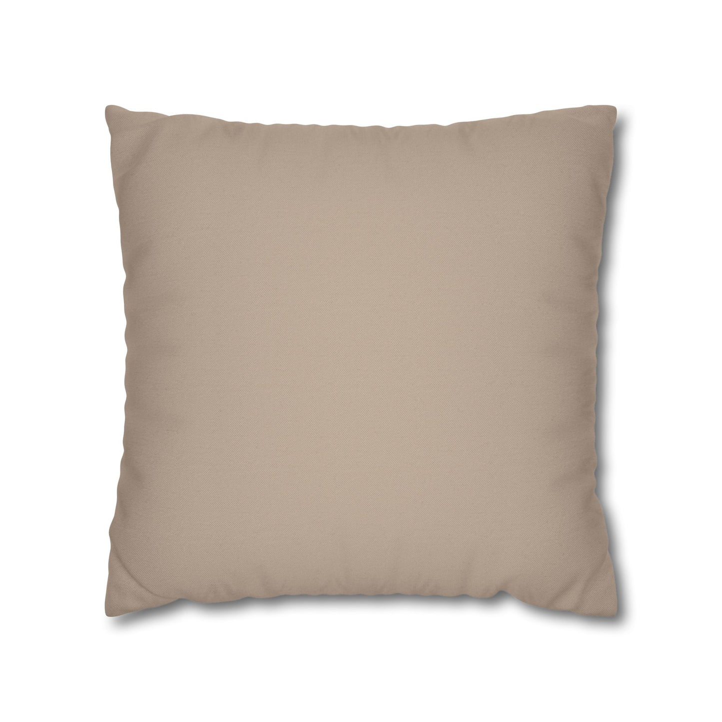 Spun Polyester Square Pillowcase - Cozy Decor, Minimalist Cushion, Throw Pillow Cover, Home Accents, Dorm Room Essentials