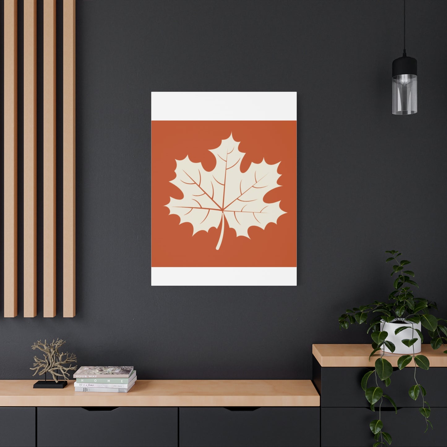 Autumn Themed Canvas Print, Thanksgiving Home Decor, Seasonal Wall Art, Fall Decor, Harvest Celebration Artwork