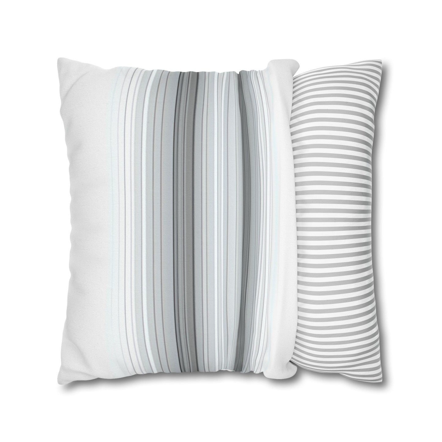 Elegant Striped Square Pillowcase, Cozy Home Decor, Living Room Accent, Minimalist Gift, Bedroom Accessory, Modern Cushion Cover