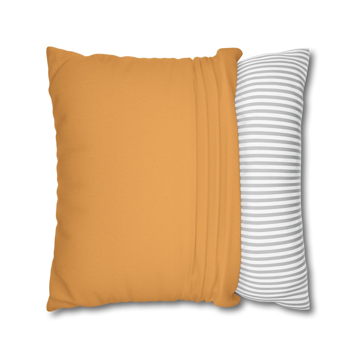 Spun Polyester Square Pillowcase - Cozy Decor, Minimalist Cushion, Throw Pillow Cover, Home Accents, Dorm Room Essentials