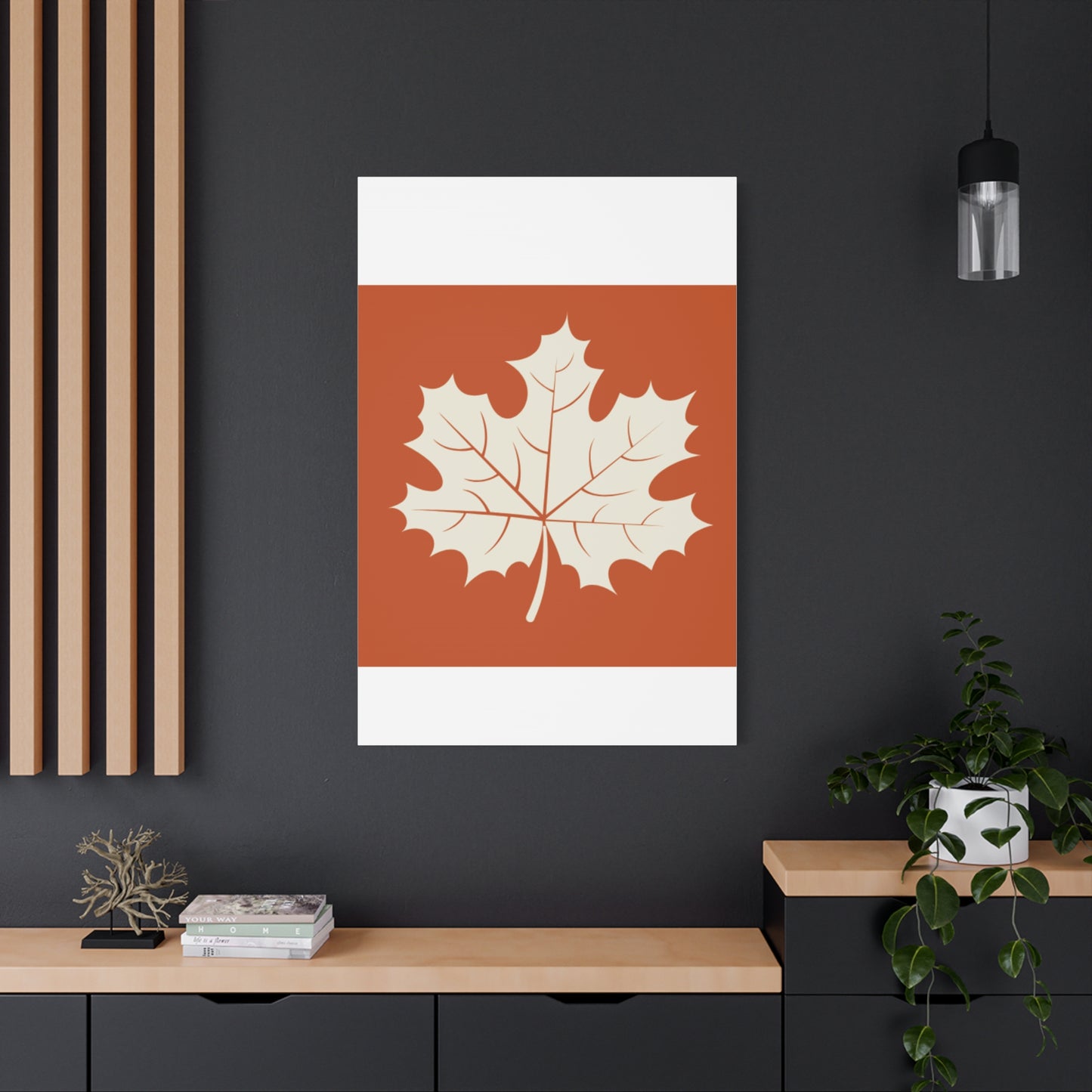 Autumn Themed Canvas Print, Thanksgiving Home Decor, Seasonal Wall Art, Fall Decor, Harvest Celebration Artwork