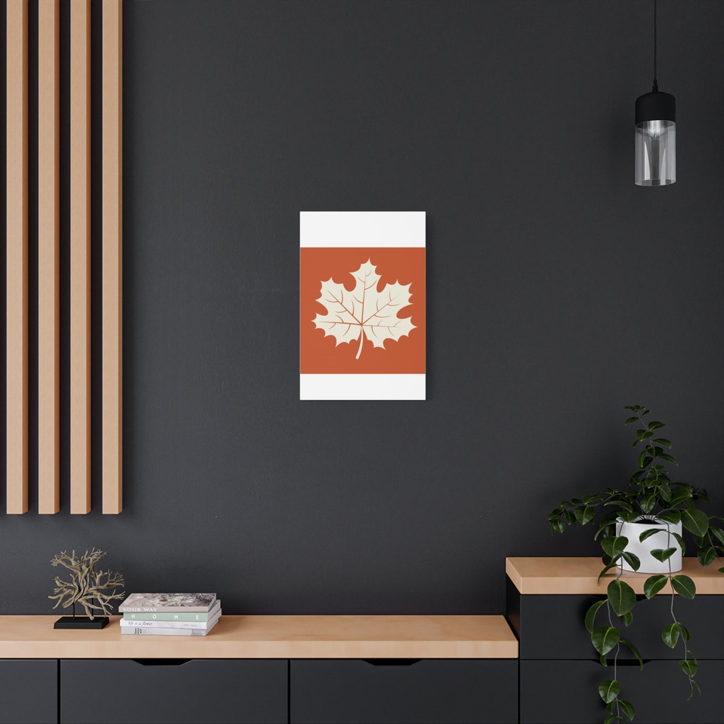Autumn Themed Canvas Print, Thanksgiving Home Decor, Seasonal Wall Art, Fall Decor, Harvest Celebration Artwork