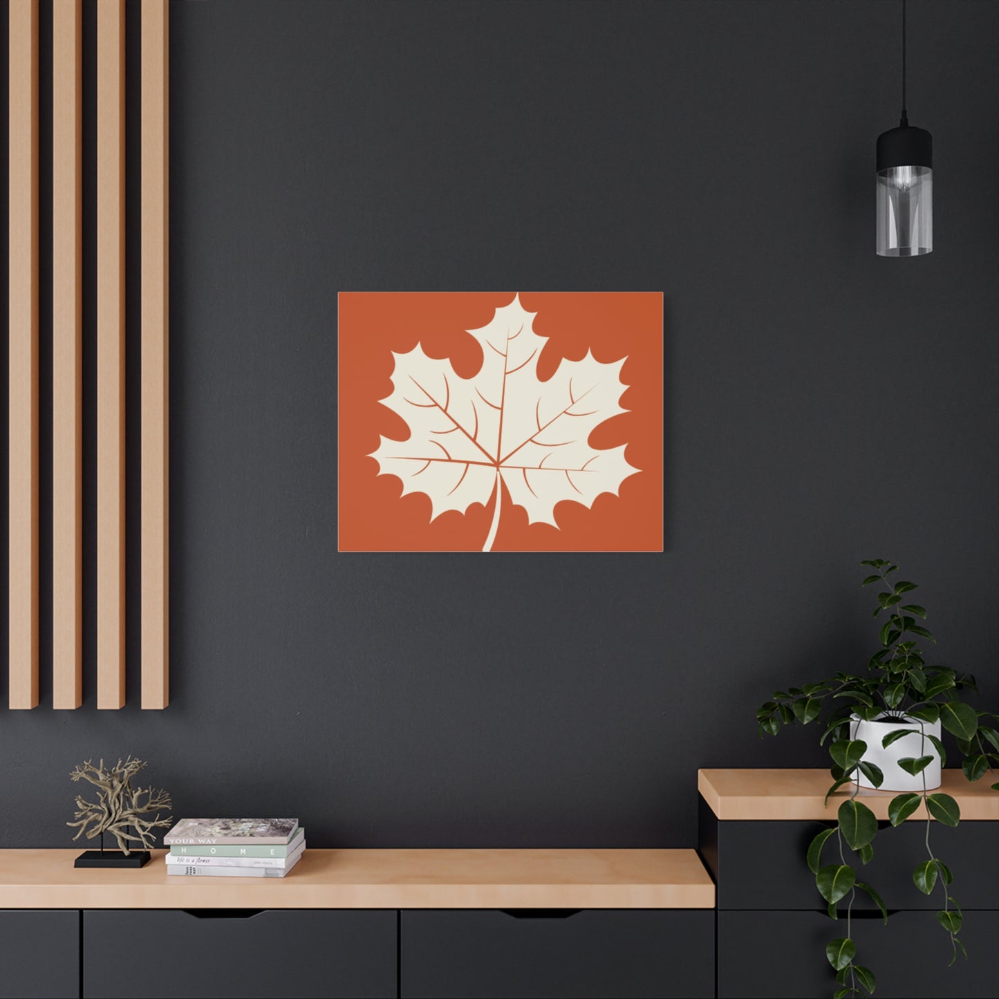 Autumn Themed Canvas Print, Thanksgiving Home Decor, Seasonal Wall Art, Fall Decor, Harvest Celebration Artwork