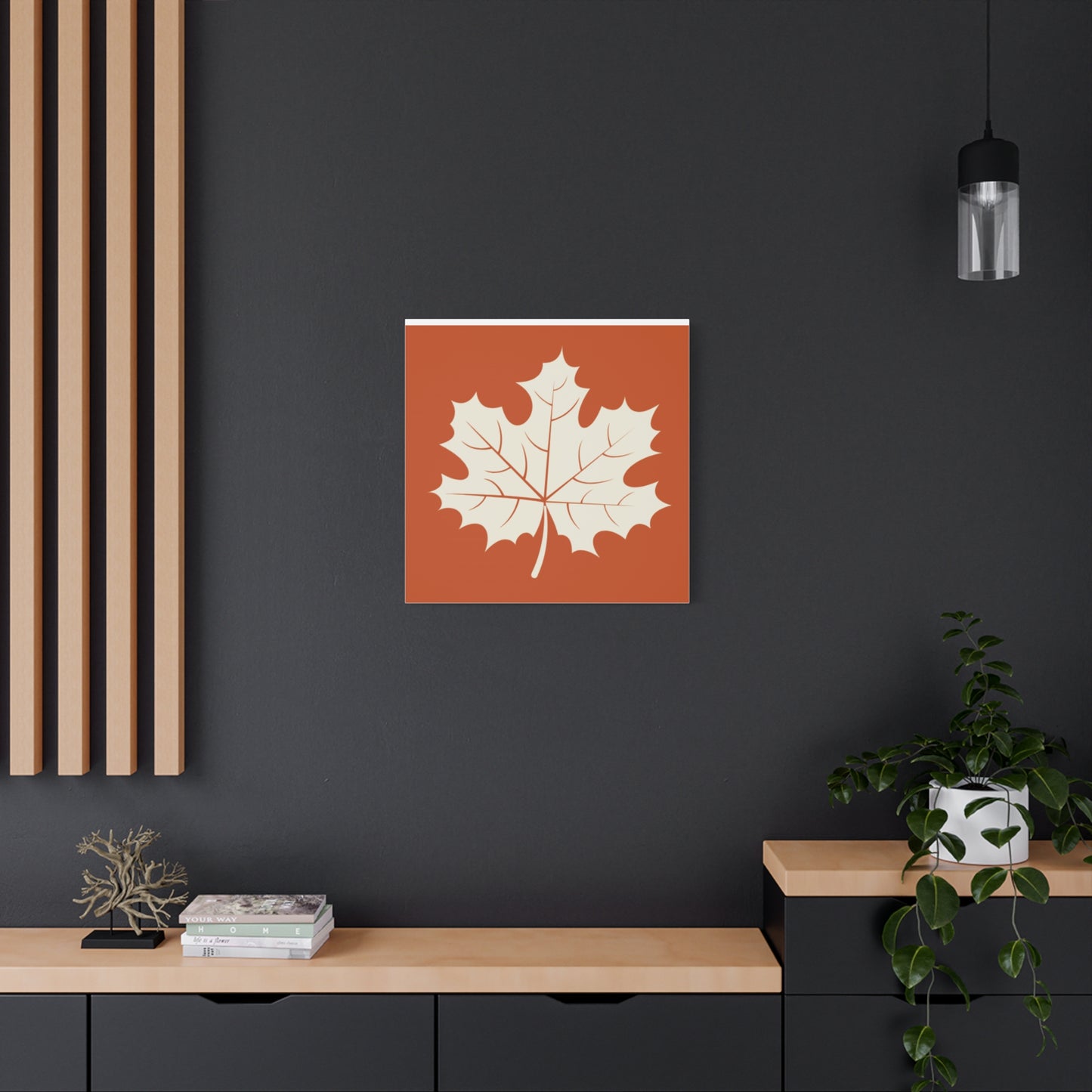 Autumn Themed Canvas Print, Thanksgiving Home Decor, Seasonal Wall Art, Fall Decor, Harvest Celebration Artwork