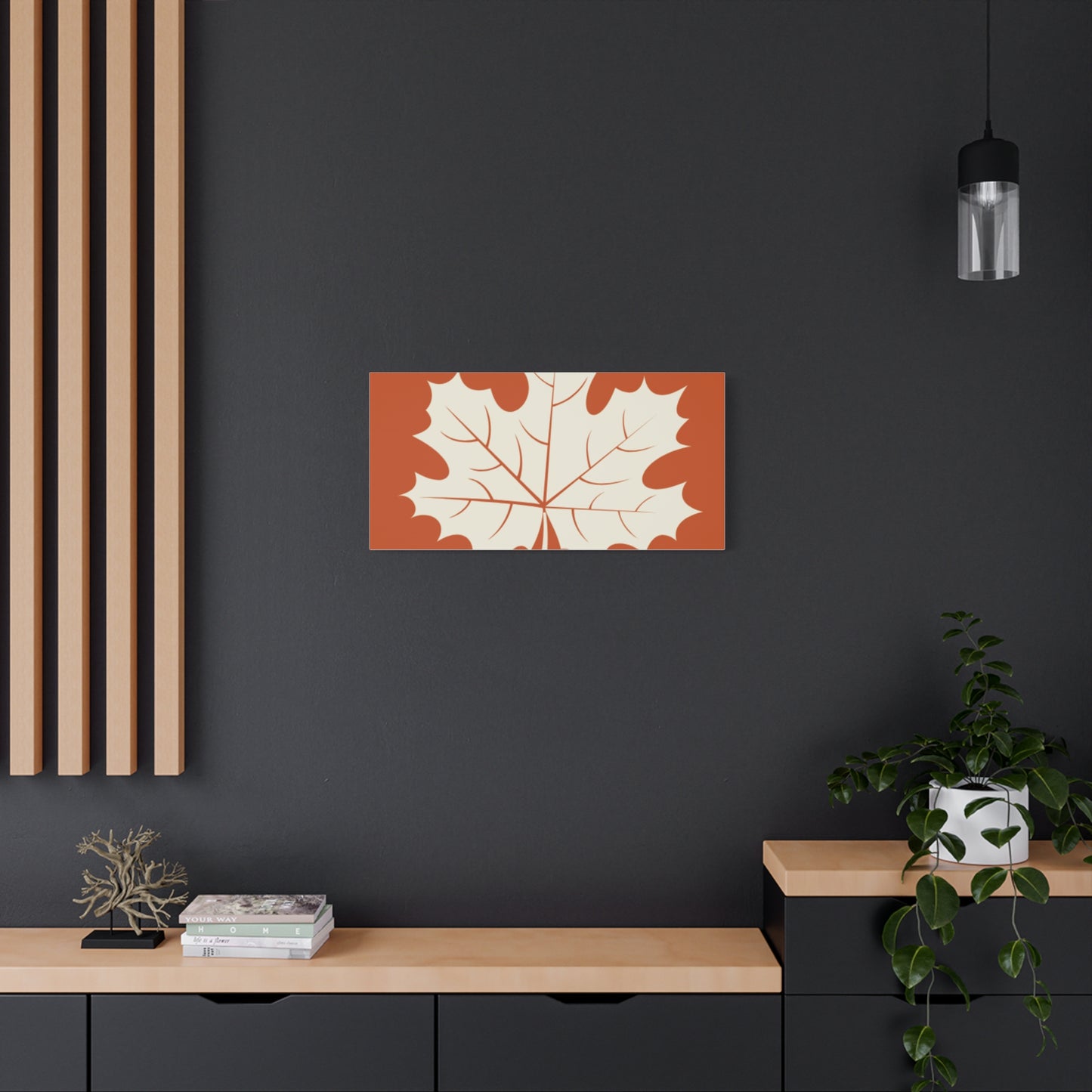 Autumn Themed Canvas Print, Thanksgiving Home Decor, Seasonal Wall Art, Fall Decor, Harvest Celebration Artwork