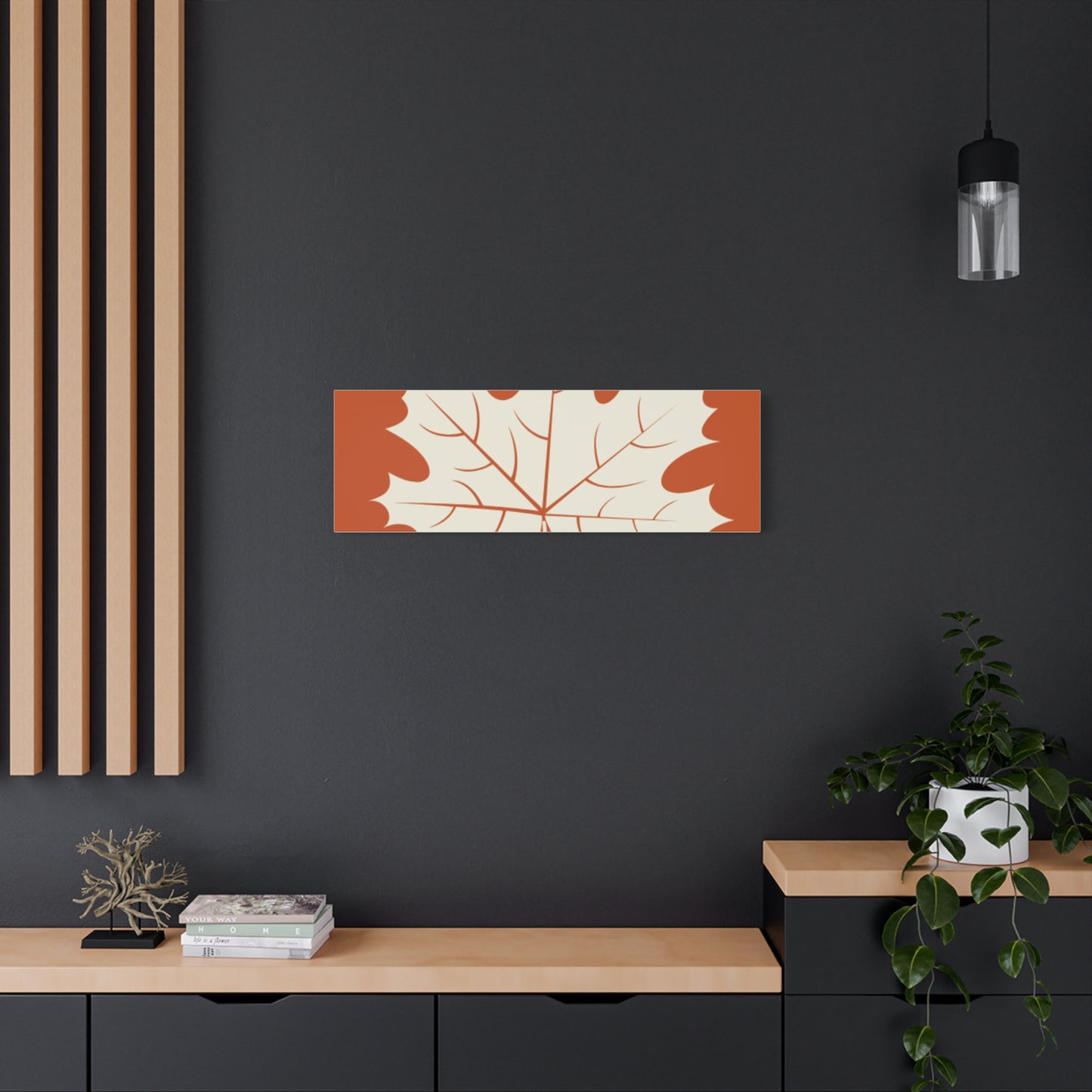 Autumn Themed Canvas Print, Thanksgiving Home Decor, Seasonal Wall Art, Fall Decor, Harvest Celebration Artwork