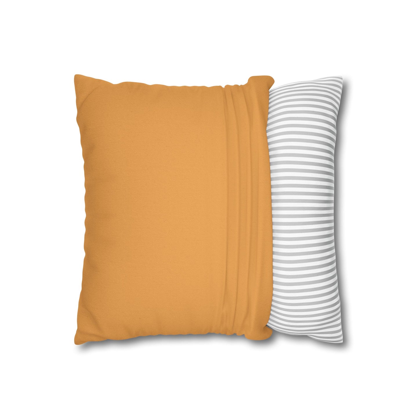 Spun Polyester Square Pillowcase - Cozy Decor, Minimalist Cushion, Throw Pillow Cover, Home Accents, Dorm Room Essentials