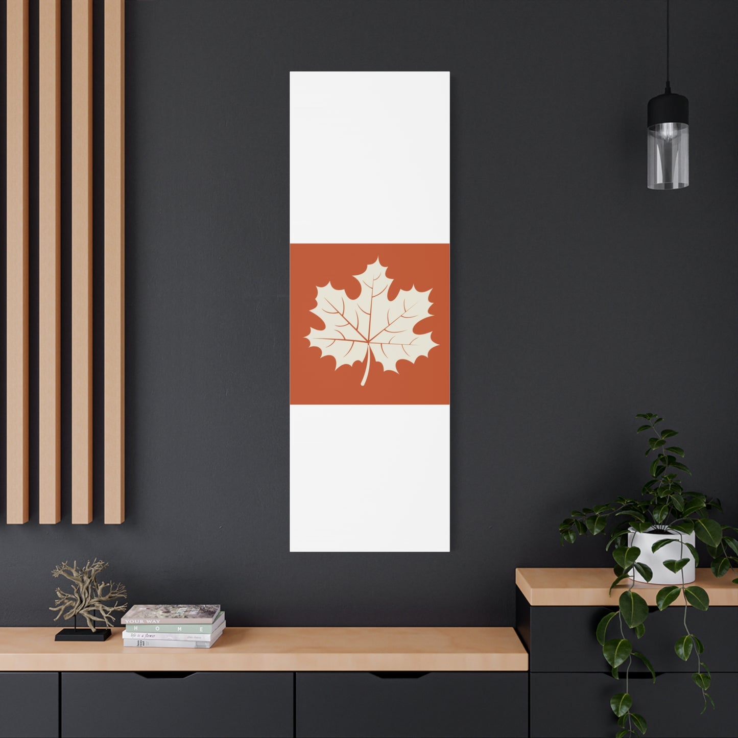 Autumn Themed Canvas Print, Thanksgiving Home Decor, Seasonal Wall Art, Fall Decor, Harvest Celebration Artwork