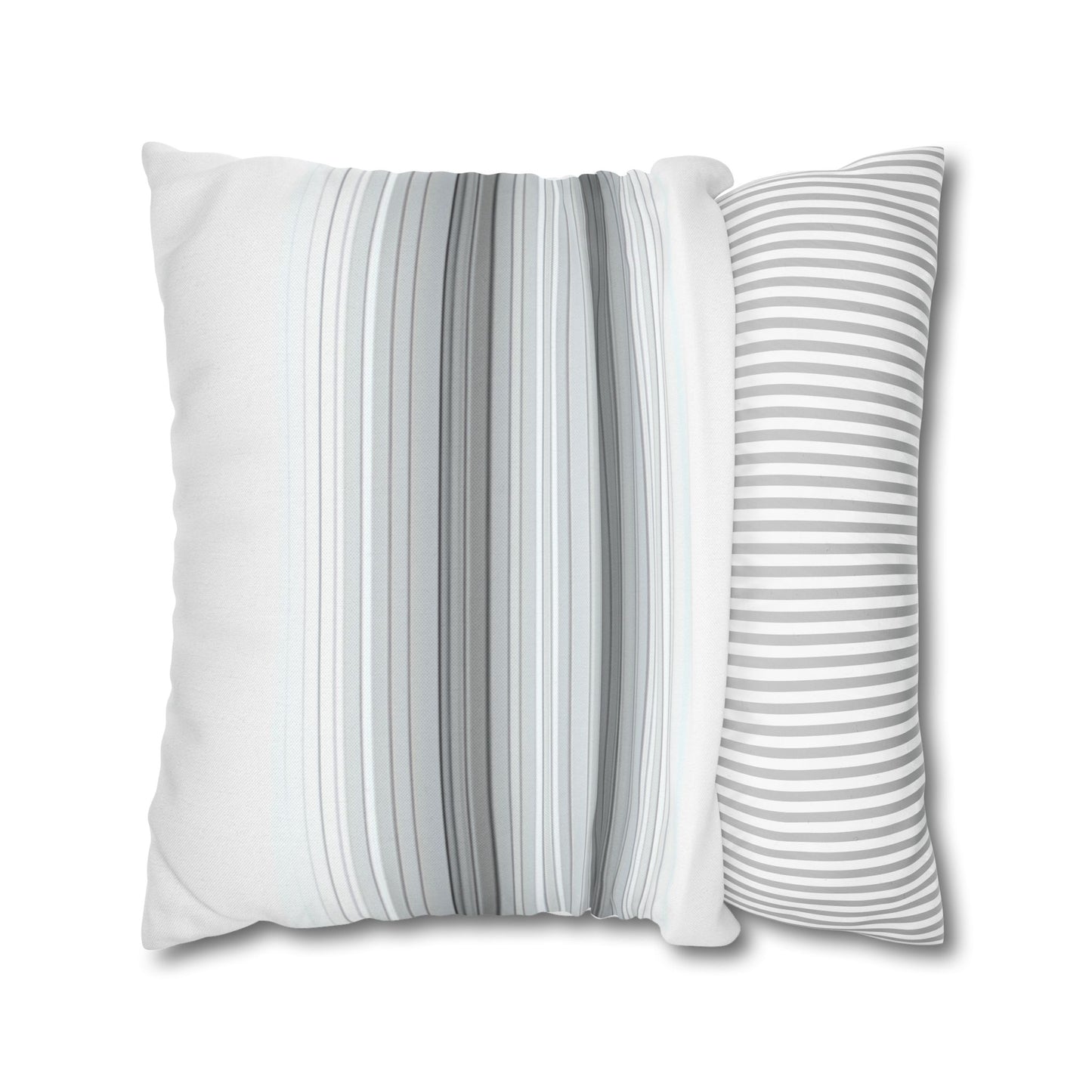Elegant Striped Square Pillowcase, Cozy Home Decor, Living Room Accent, Minimalist Gift, Bedroom Accessory, Modern Cushion Cover