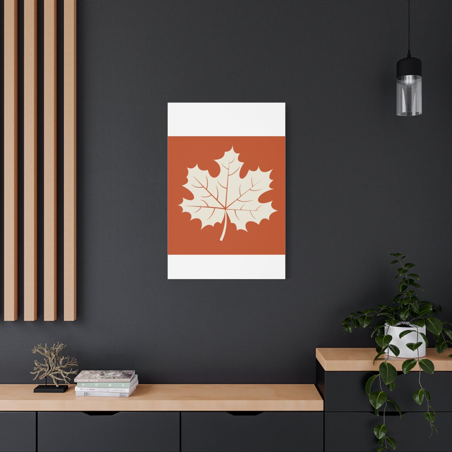 Autumn Themed Canvas Print, Thanksgiving Home Decor, Seasonal Wall Art, Fall Decor, Harvest Celebration Artwork