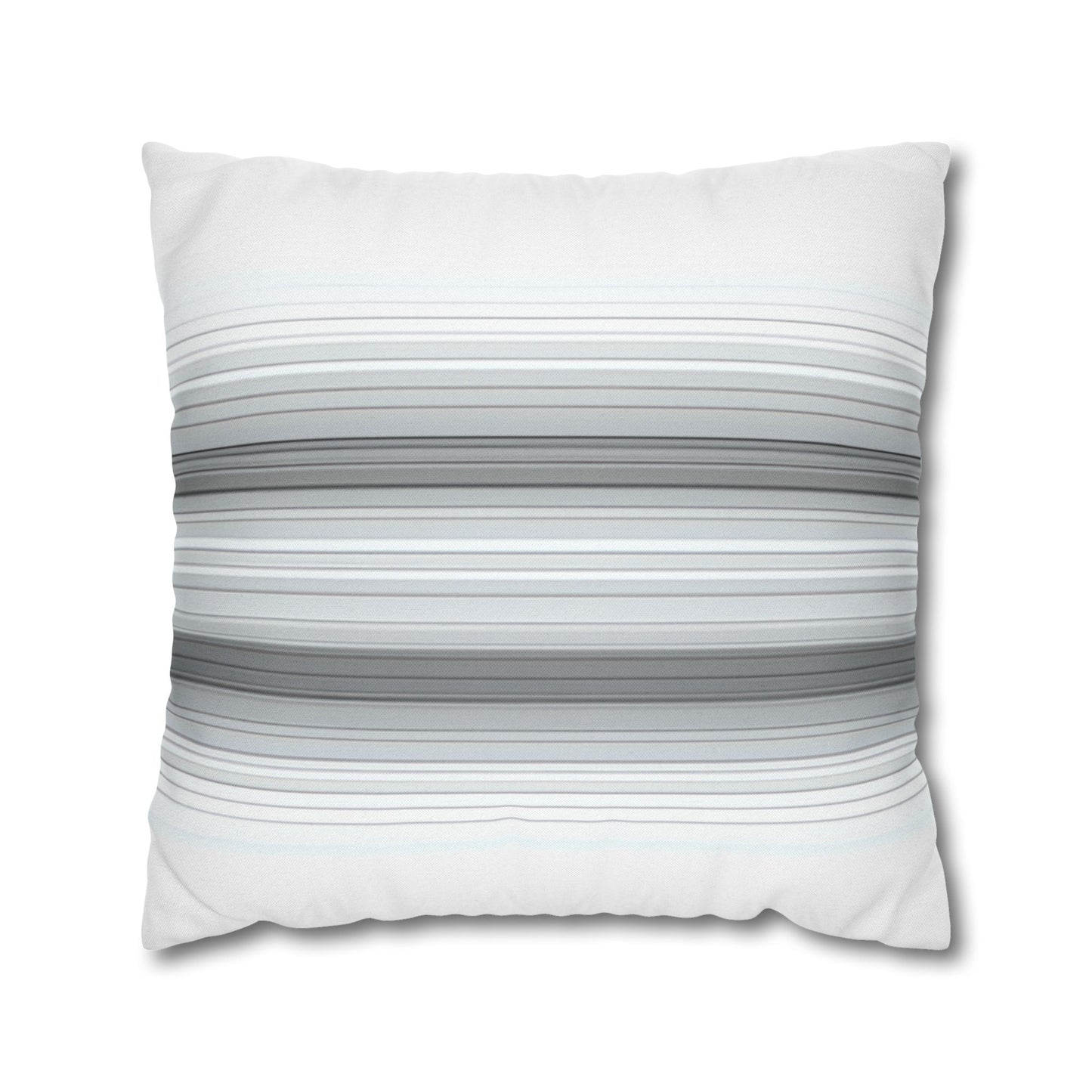 Elegant Striped Square Pillowcase, Cozy Home Decor, Living Room Accent, Minimalist Gift, Bedroom Accessory, Modern Cushion Cover
