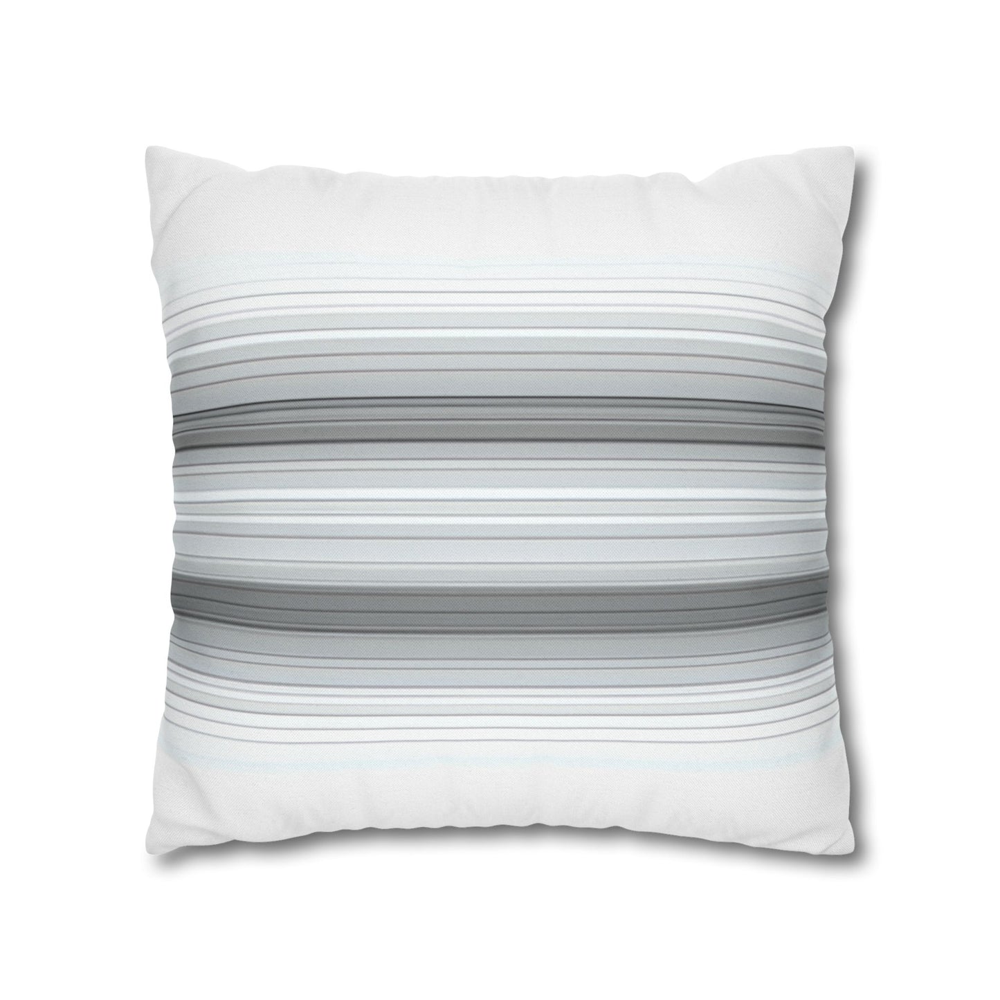 Elegant Striped Square Pillowcase, Cozy Home Decor, Living Room Accent, Minimalist Gift, Bedroom Accessory, Modern Cushion Cover