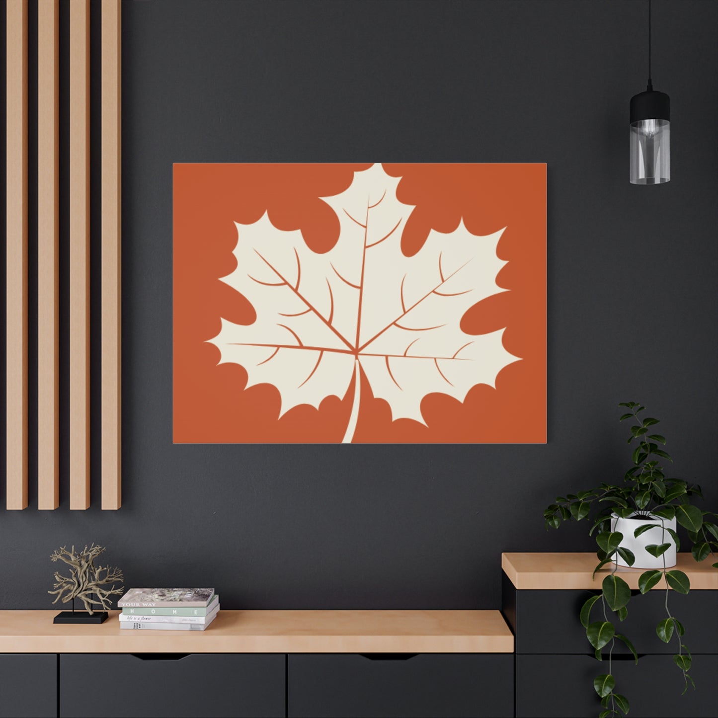 Autumn Themed Canvas Print, Thanksgiving Home Decor, Seasonal Wall Art, Fall Decor, Harvest Celebration Artwork