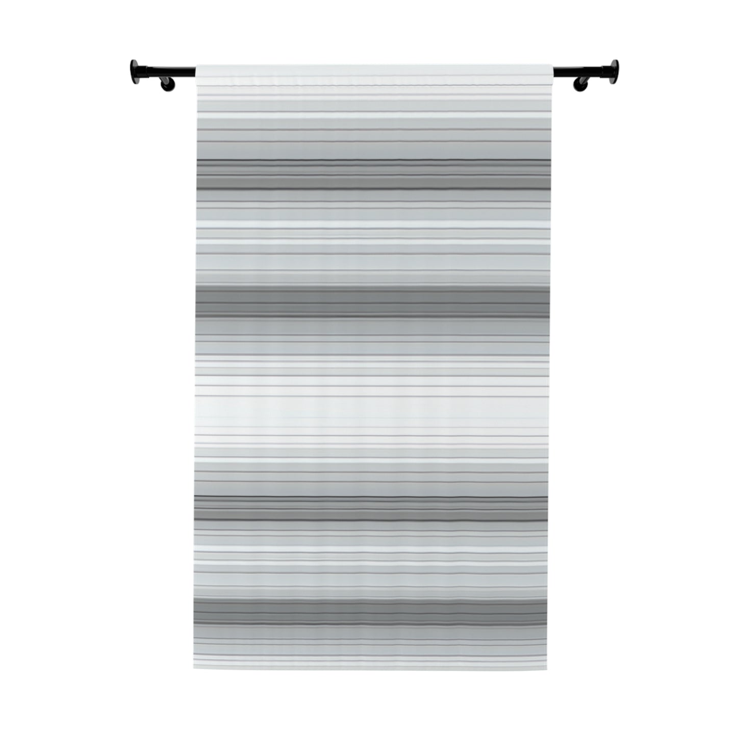Modern Striped Window Curtain, Elegant Home Decor, Living Room Drapes, Bedroom Window Treatment, Minimalist Design