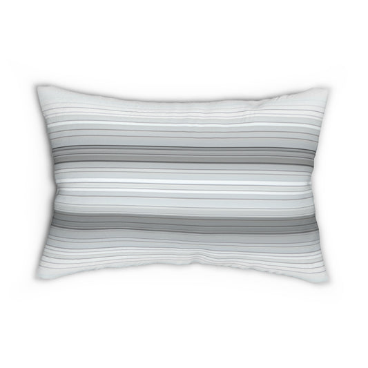 Modern Striped Lumbar Pillow | Cozy Home Decor, Chic Couch Accessory, Perfect Gift for Housewarming, Relaxation, or Holidays