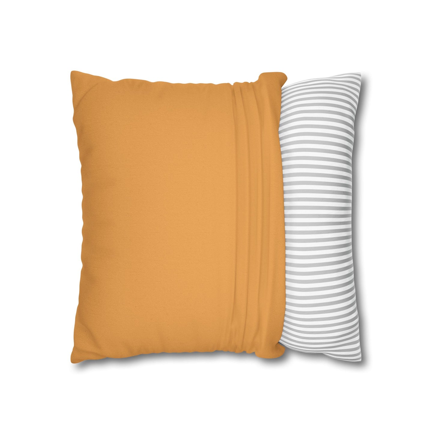 Spun Polyester Square Pillowcase - Cozy Decor, Minimalist Cushion, Throw Pillow Cover, Home Accents, Dorm Room Essentials