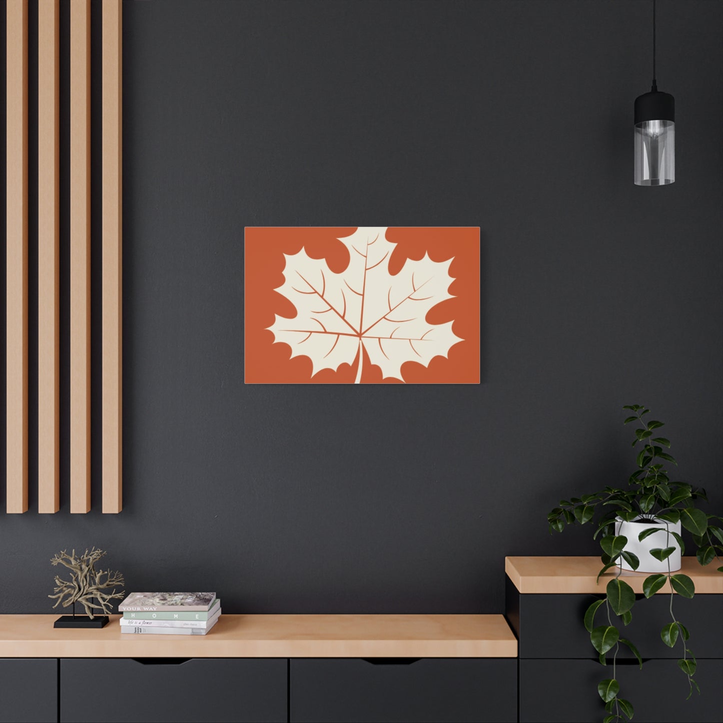 Autumn Themed Canvas Print, Thanksgiving Home Decor, Seasonal Wall Art, Fall Decor, Harvest Celebration Artwork