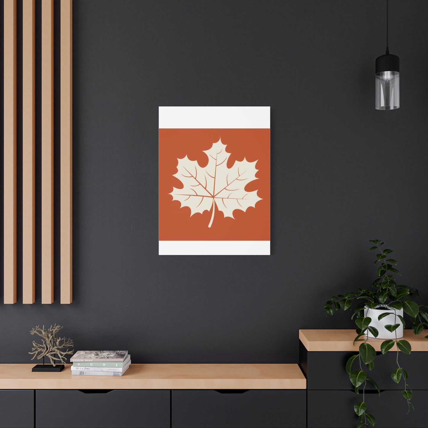 Autumn Themed Canvas Print, Thanksgiving Home Decor, Seasonal Wall Art, Fall Decor, Harvest Celebration Artwork