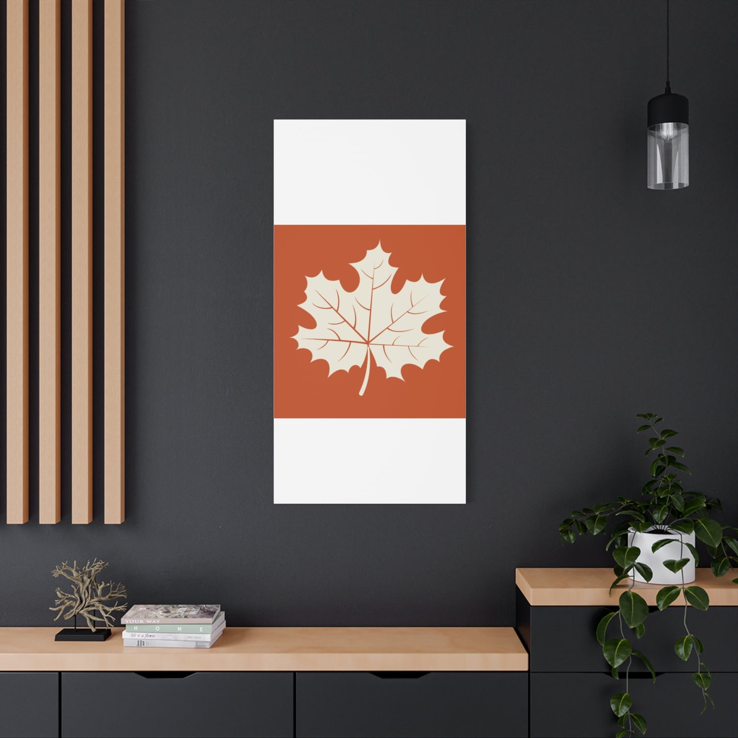 Autumn Themed Canvas Print, Thanksgiving Home Decor, Seasonal Wall Art, Fall Decor, Harvest Celebration Artwork