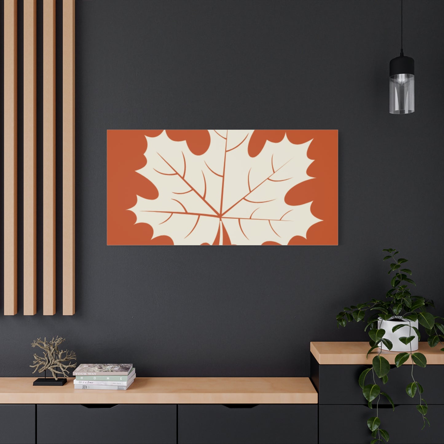 Autumn Themed Canvas Print, Thanksgiving Home Decor, Seasonal Wall Art, Fall Decor, Harvest Celebration Artwork