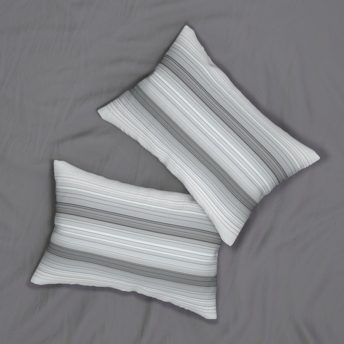 Modern Striped Lumbar Pillow | Cozy Home Decor, Chic Couch Accessory, Perfect Gift for Housewarming, Relaxation, or Holidays