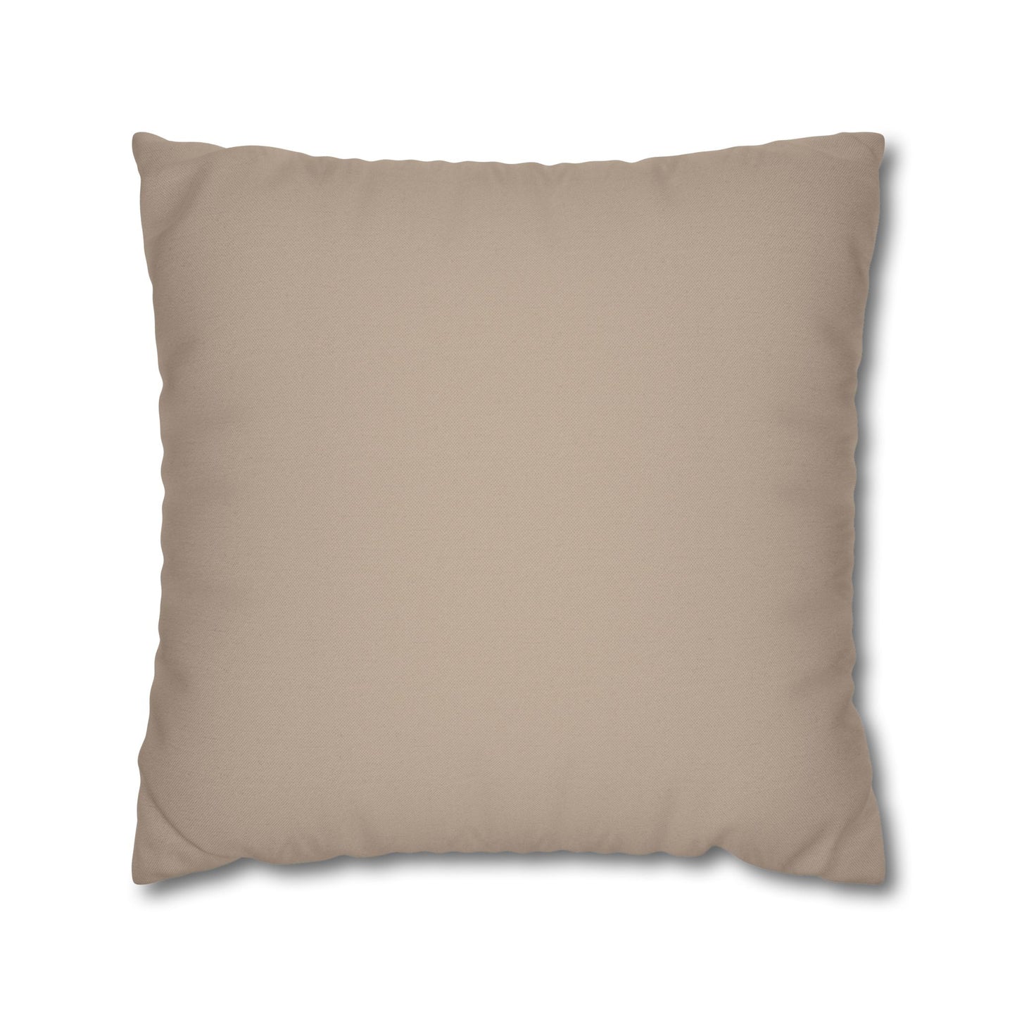 Spun Polyester Square Pillowcase - Cozy Decor, Minimalist Cushion, Throw Pillow Cover, Home Accents, Dorm Room Essentials