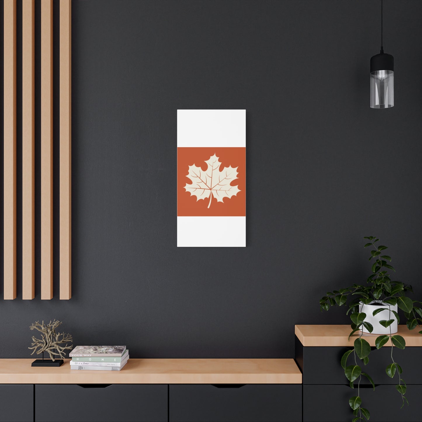 Autumn Themed Canvas Print, Thanksgiving Home Decor, Seasonal Wall Art, Fall Decor, Harvest Celebration Artwork